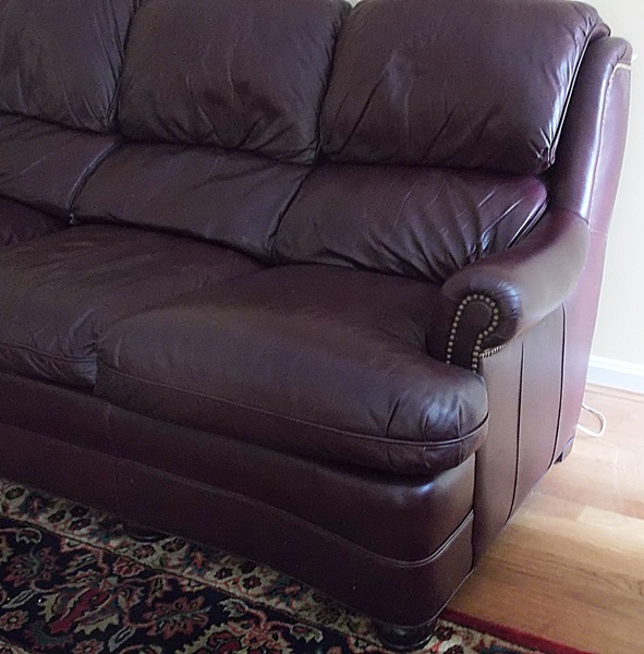 Hancock and Moore Leather Sofa