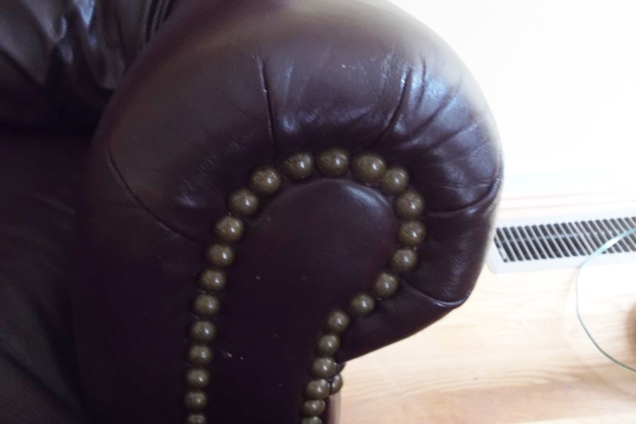 Hancock and Moore Leather Sofa