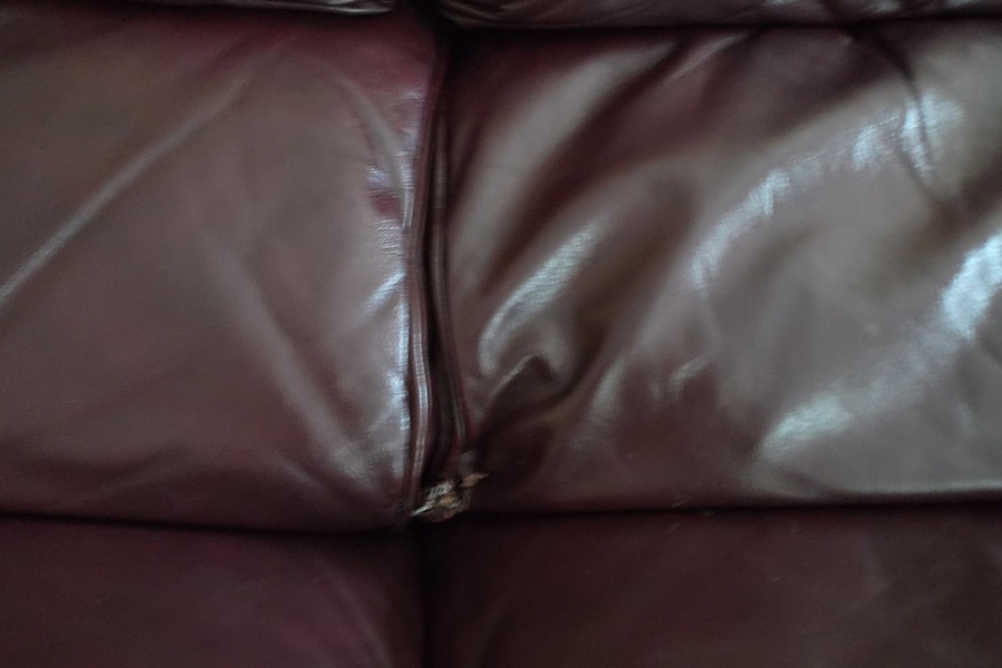 Hancock and Moore Leather Sofa