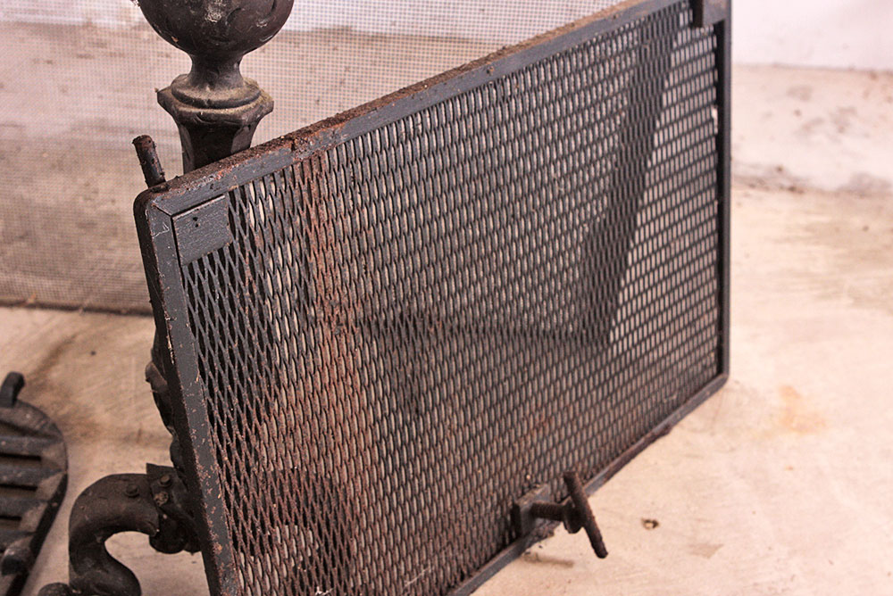 Collection of Iron Fireplace Accessories