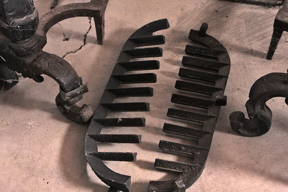 Collection of Iron Fireplace Accessories