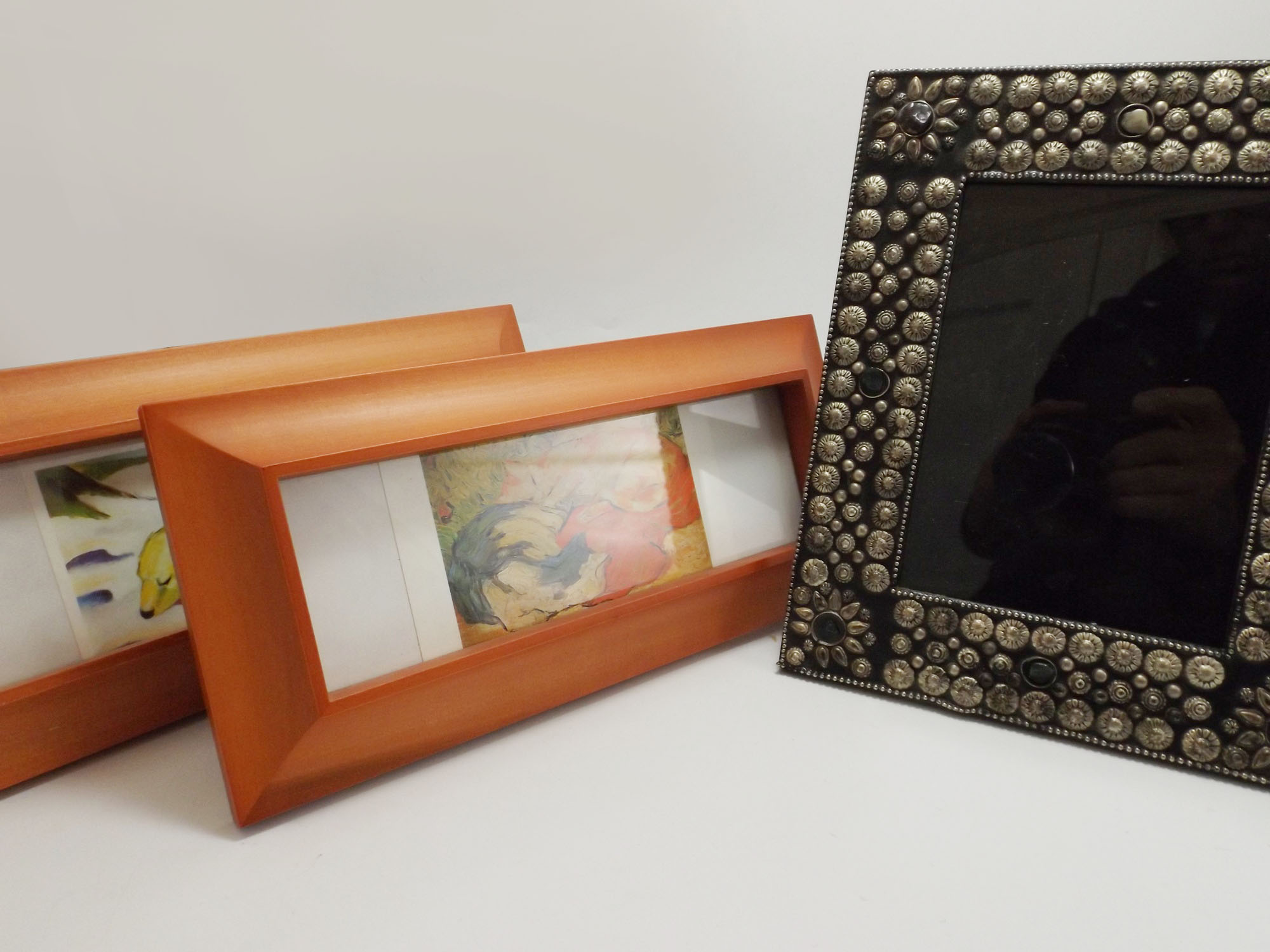 Modern Wood and Metal Frames