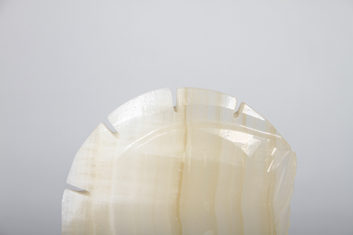 Pair of Vintage Carved Quartz Horse Head Bookends