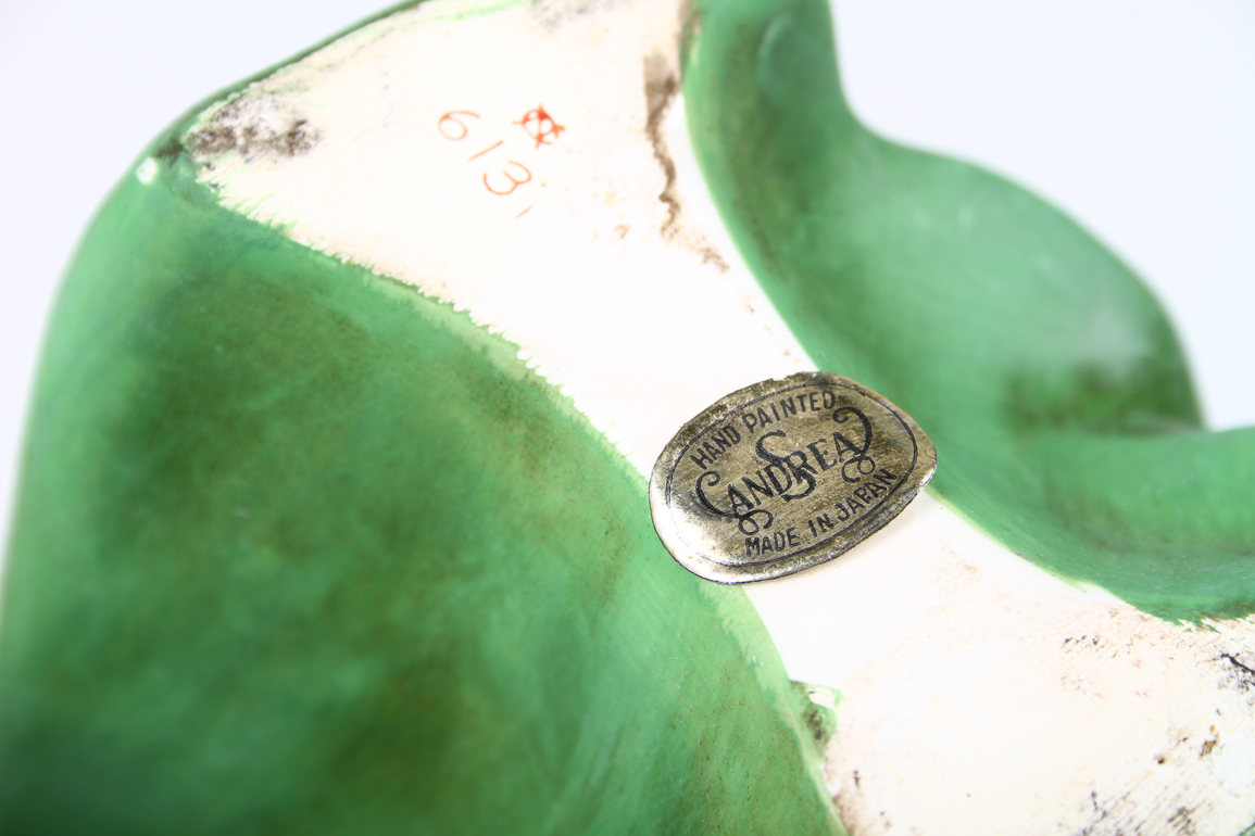 Vintage Andrea Sadek Jousting Knight Porcelain Horse Figurine