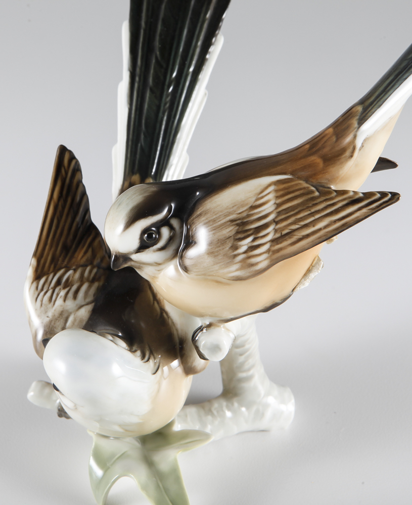 Lorenz Hutchenreuther Kunstabteilung Two Bird Figurine
