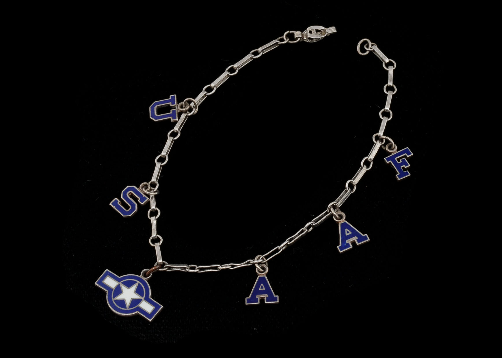 WWII Army Air Force Sweetheart Bracelet