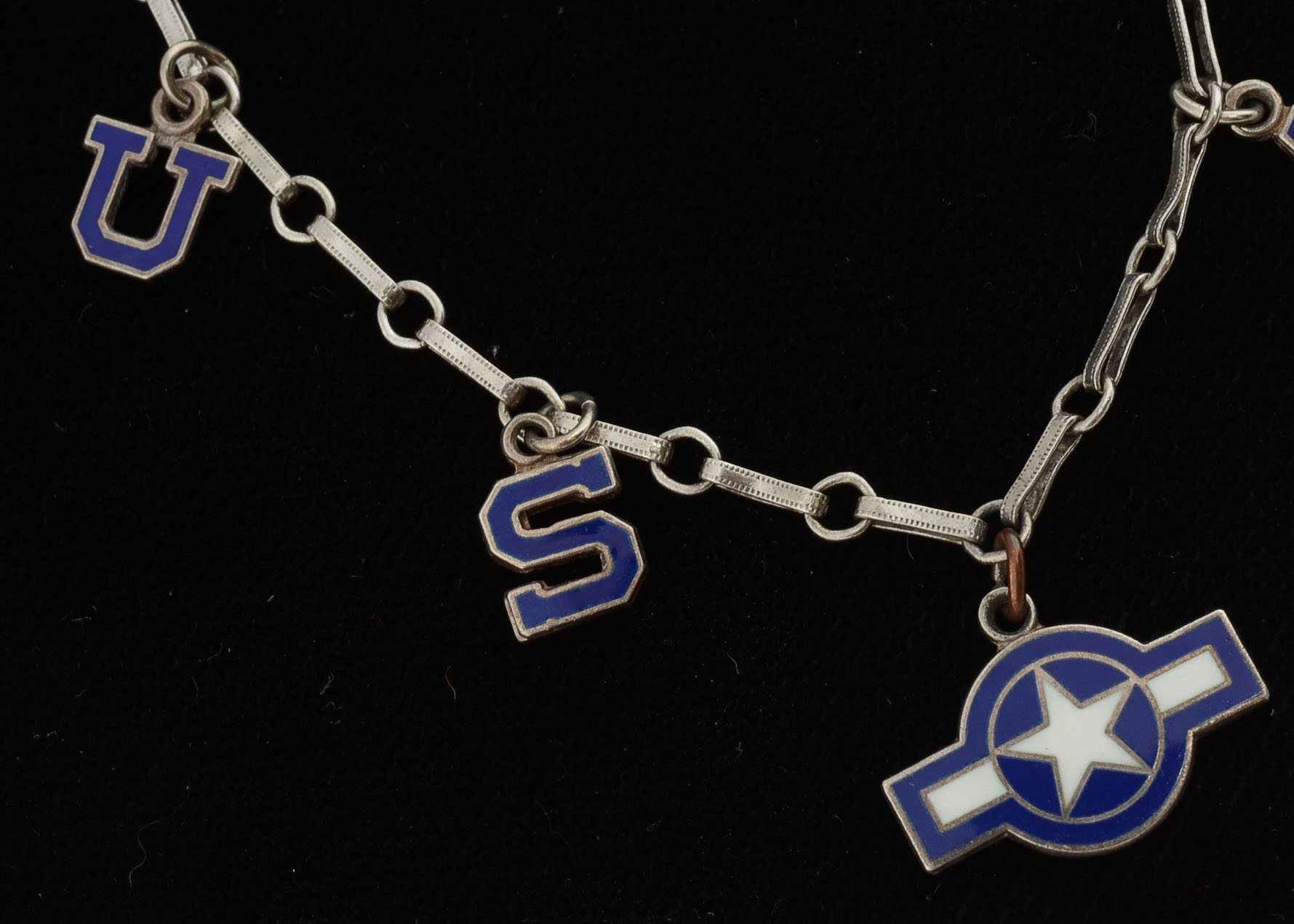 WWII Army Air Force Sweetheart Bracelet