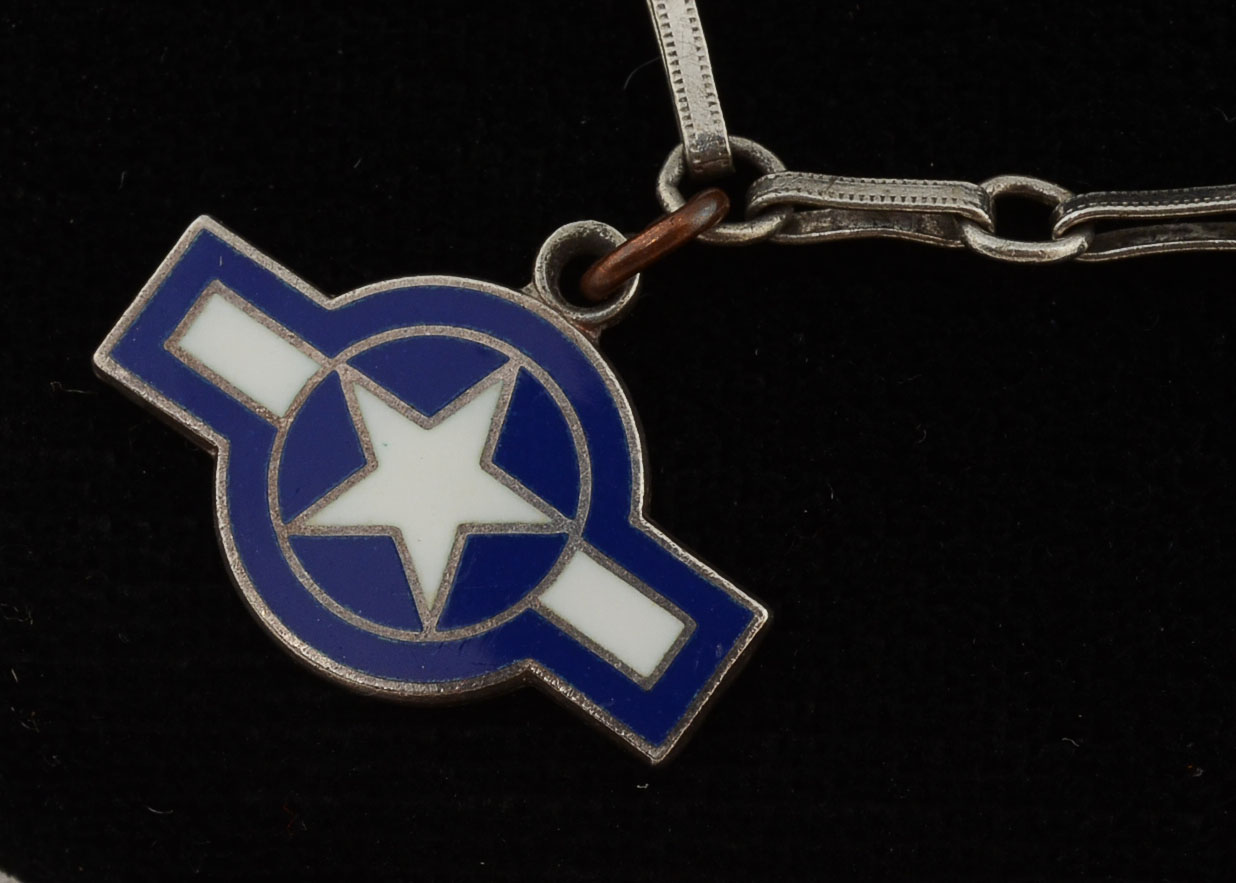 WWII Army Air Force Sweetheart Bracelet