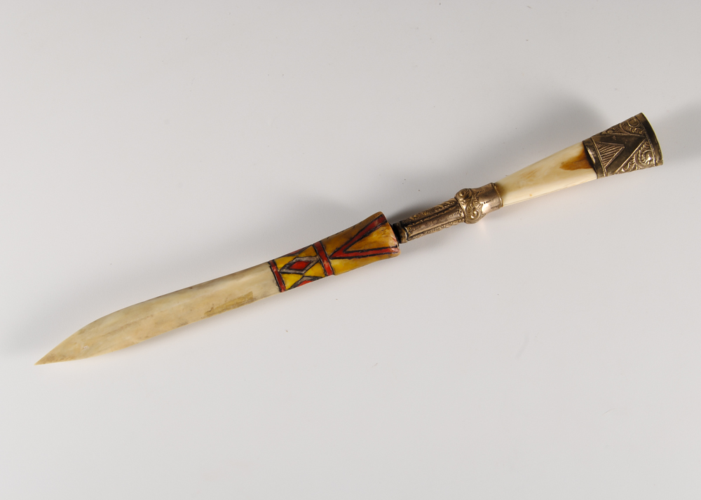 Native American-Inspired Bone Dagger