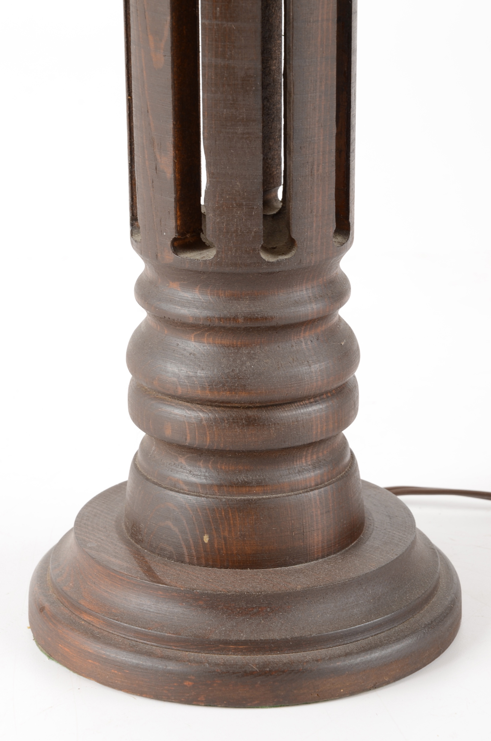 Vintage Wooden Lamp