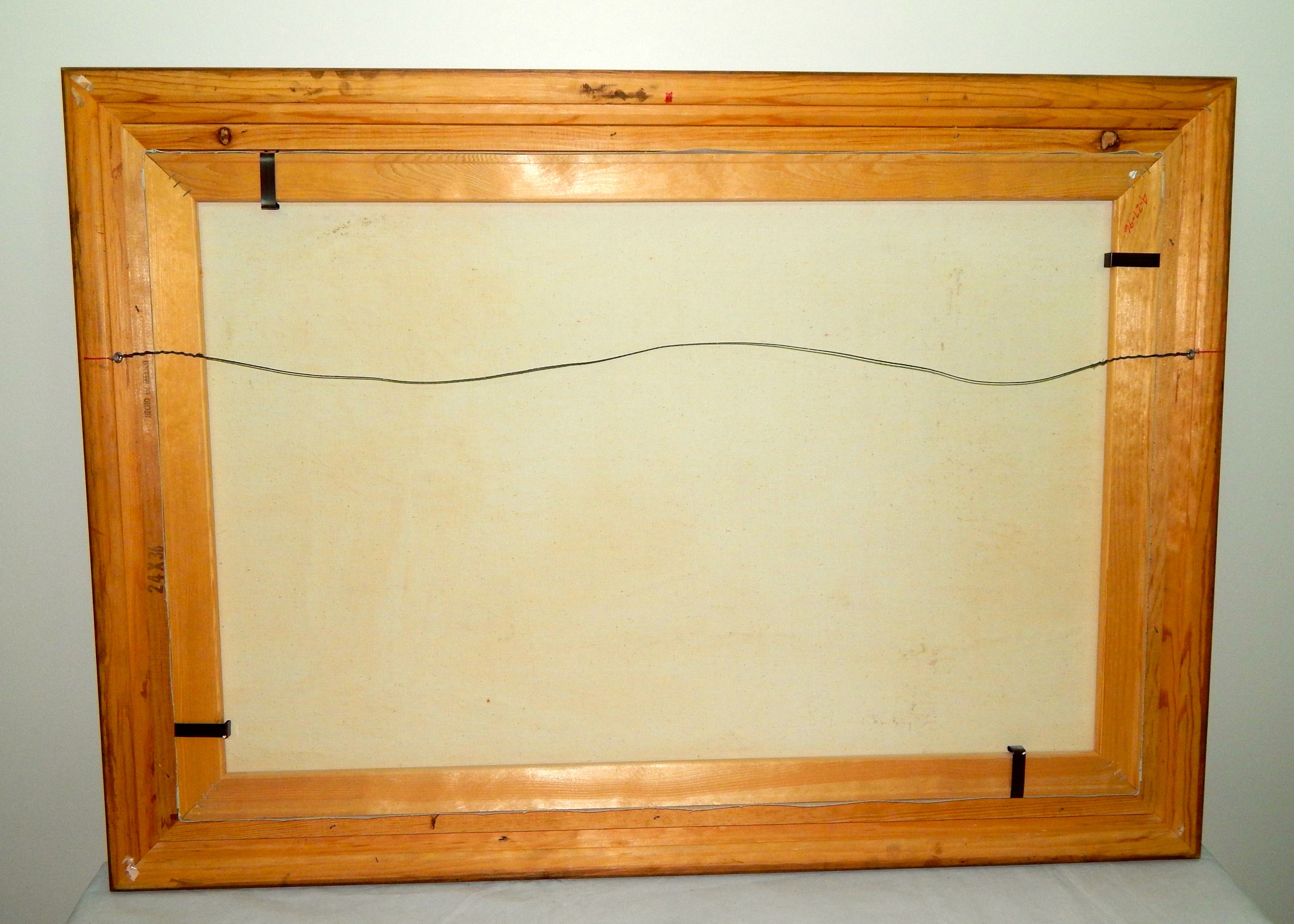 Original Oil On Canvas By K. Boxy