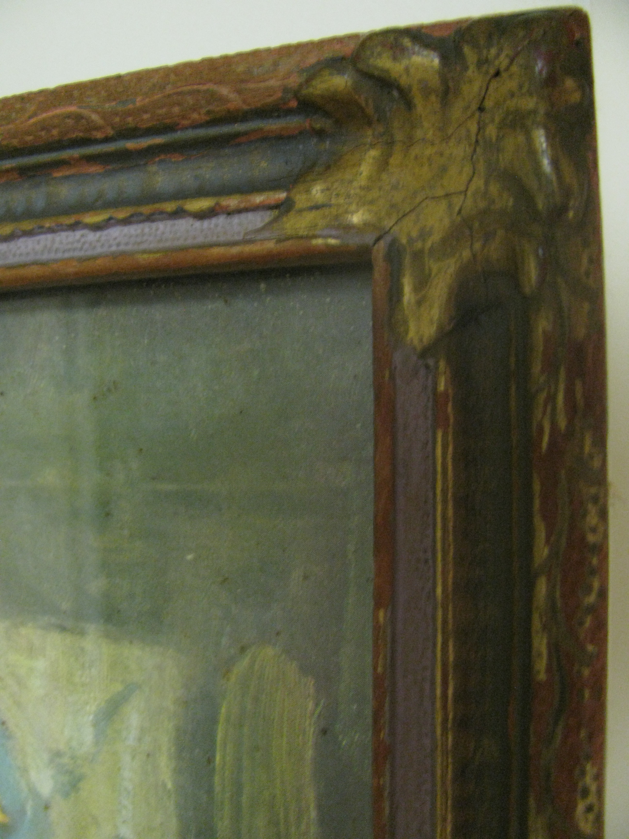 Framed Joe Duncan Gleason Portrait of a Young Girl