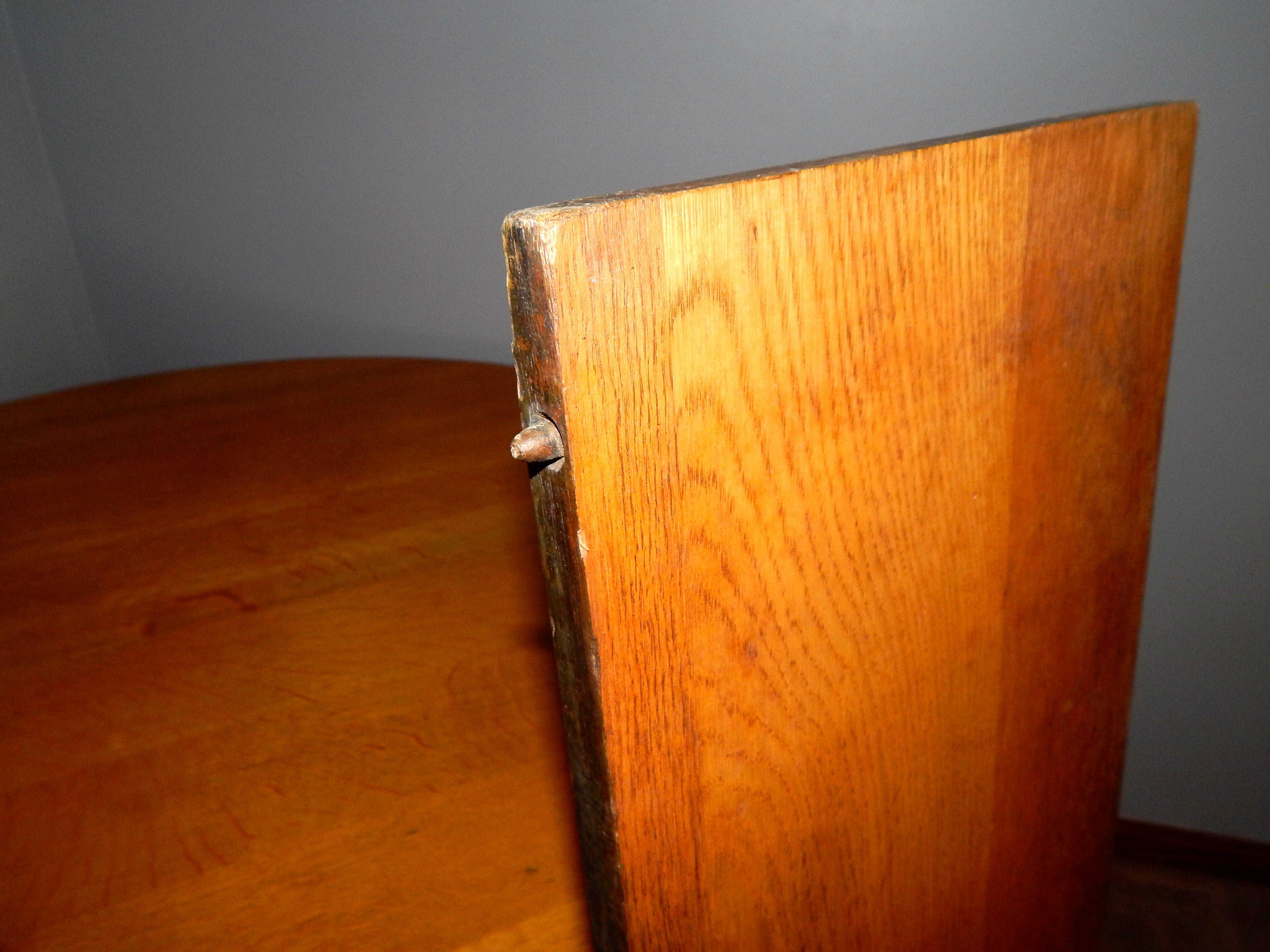 Antique Round Oak Table