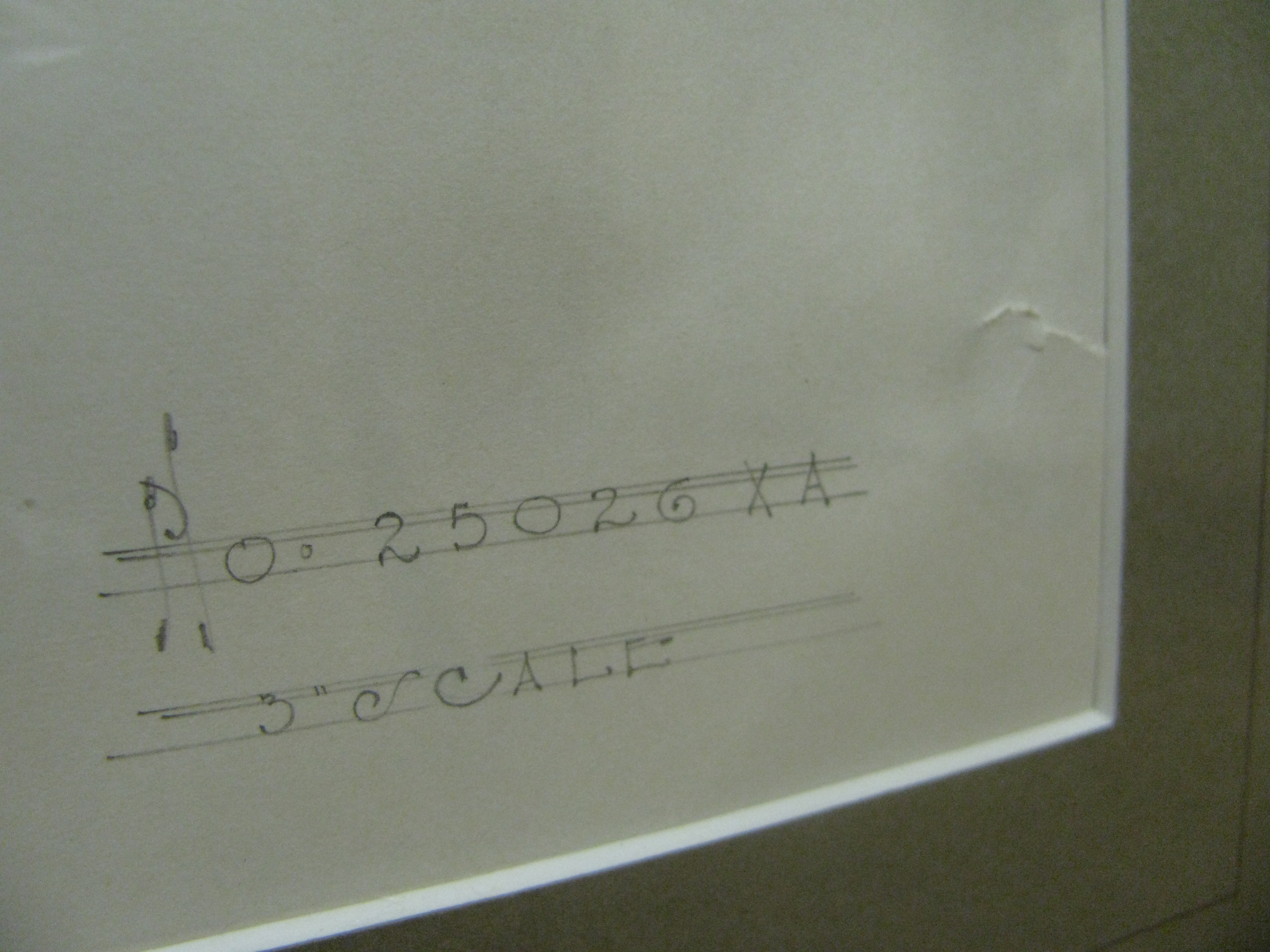 Pair of Framed Purdue University Lighting Sketches