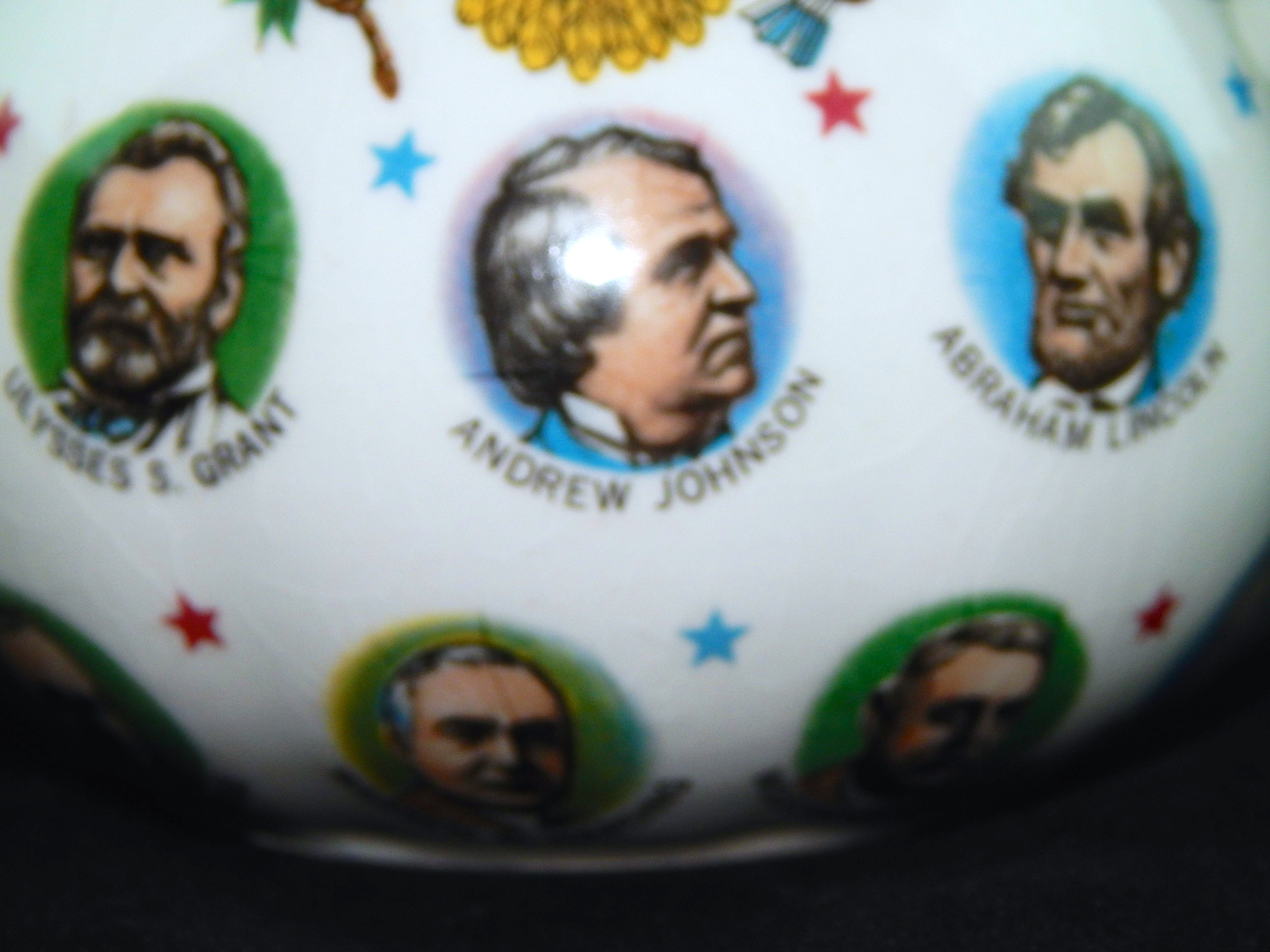 U.S. 1965 Presidential Pitcher