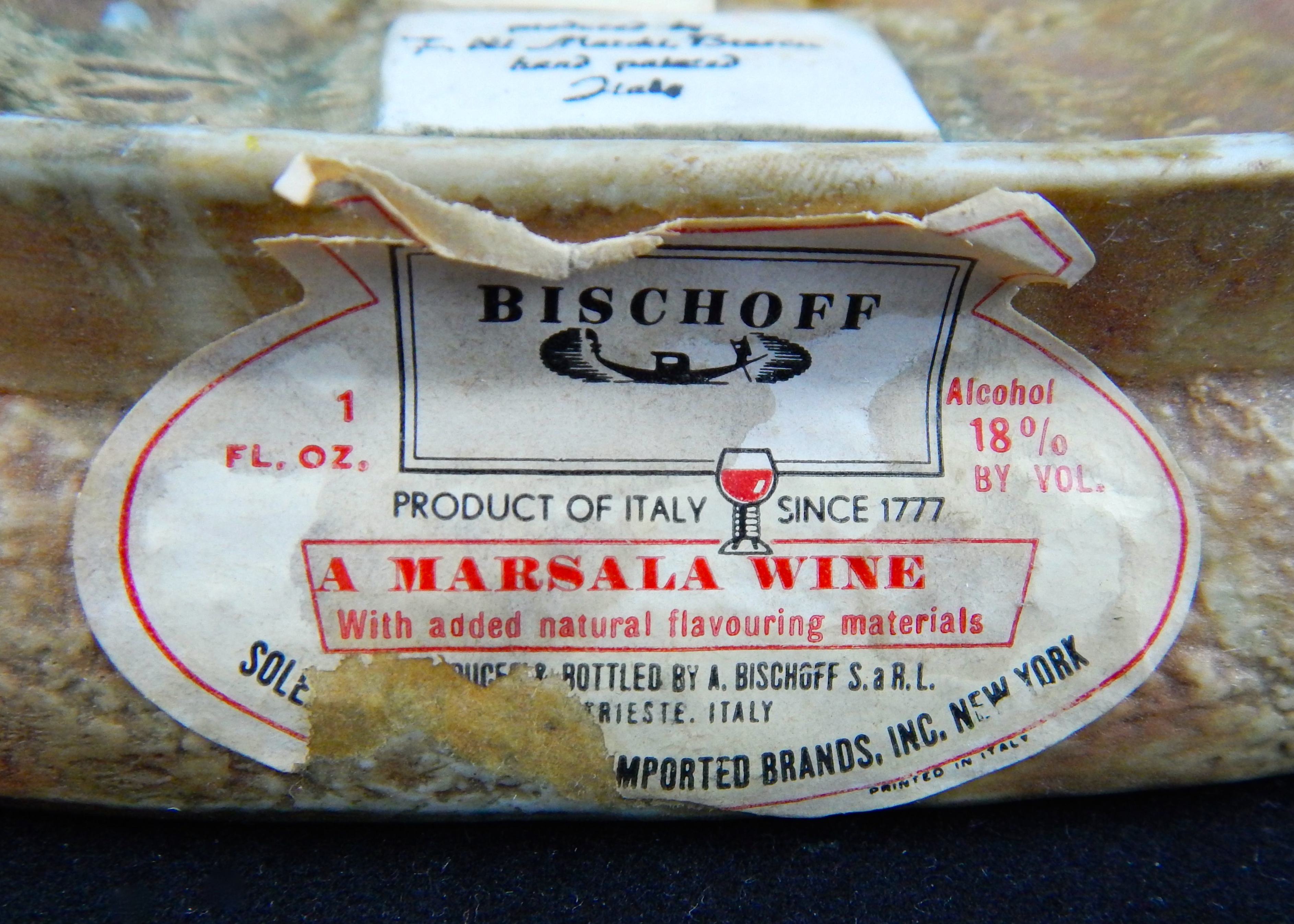 Bischoff Egyptian Musicians Pitcher & Ash Receiver Decanters