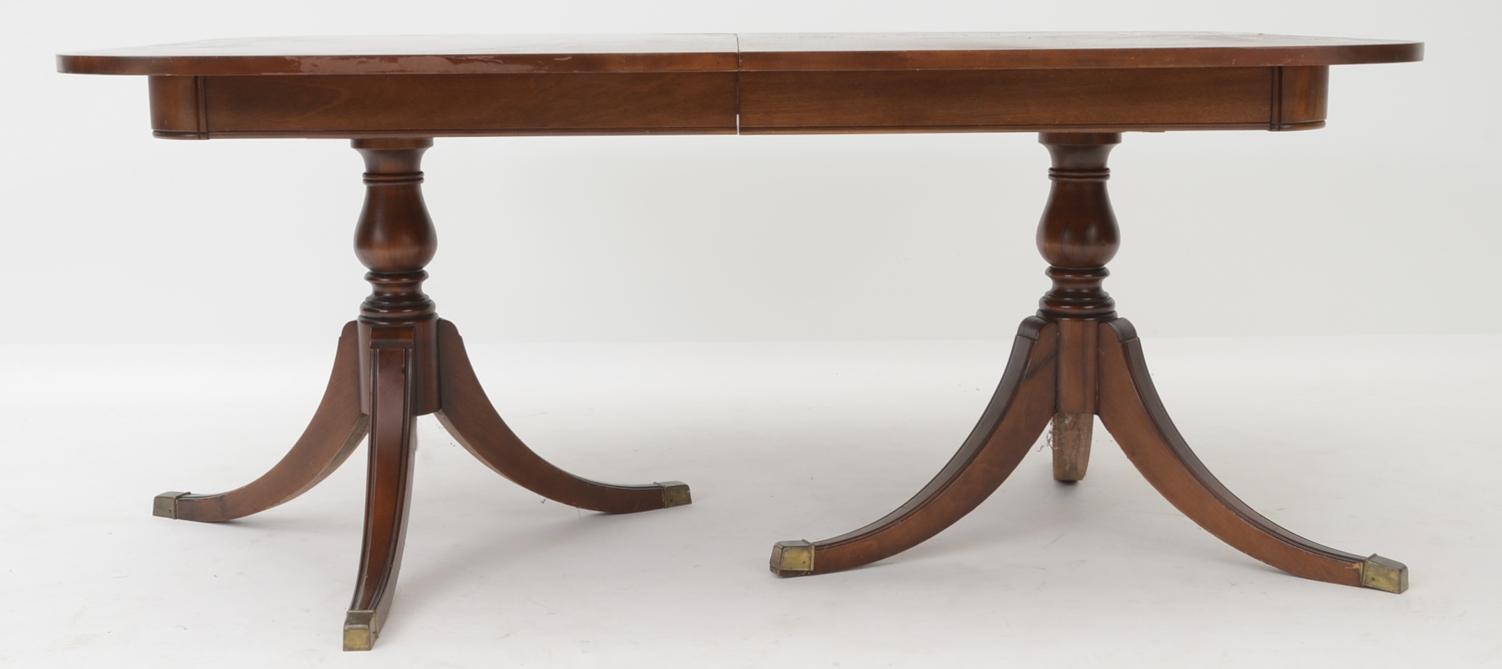 Federal Style Dining Table and Eight Chairs