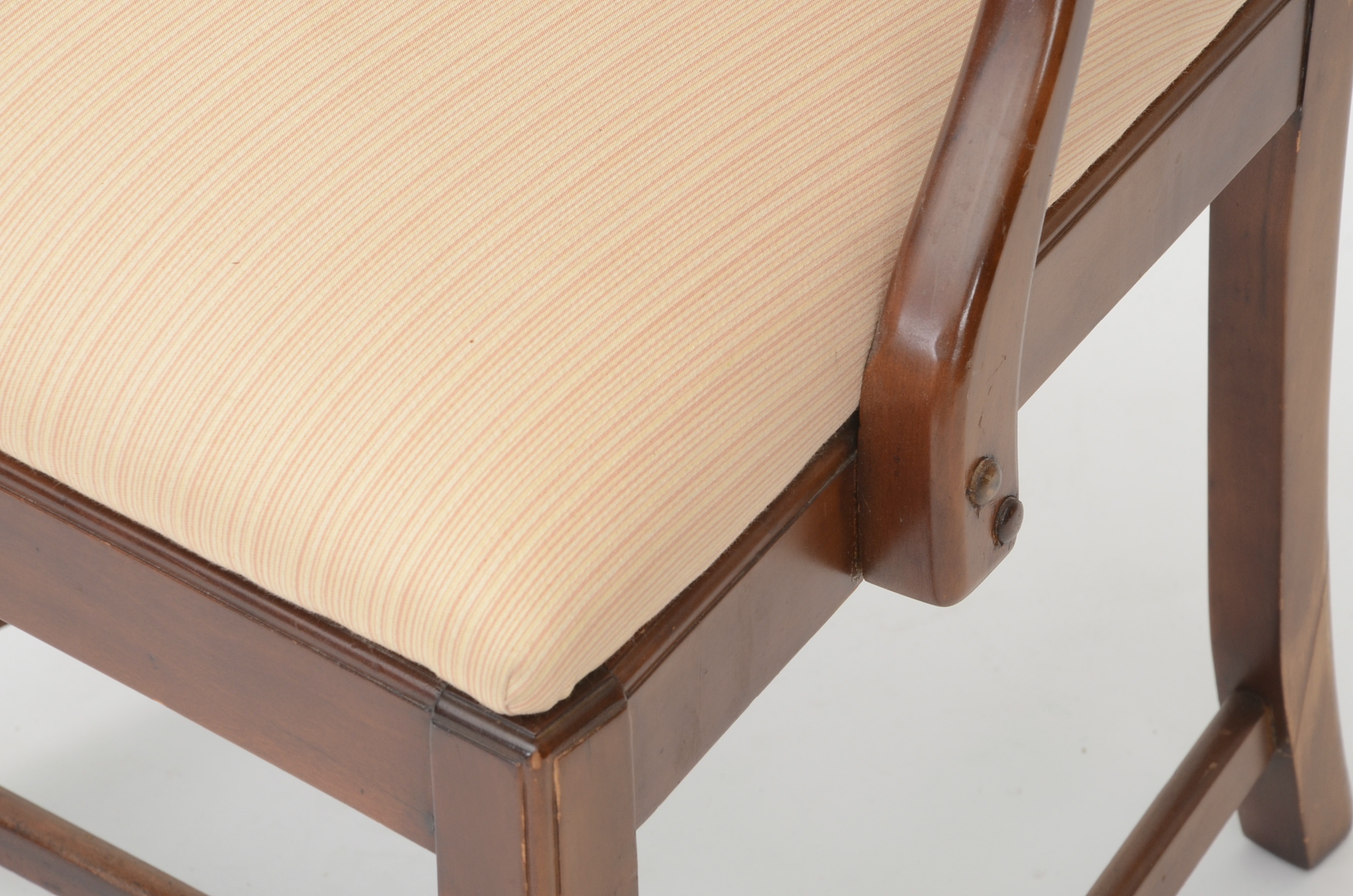 Federal Style Dining Table and Eight Chairs