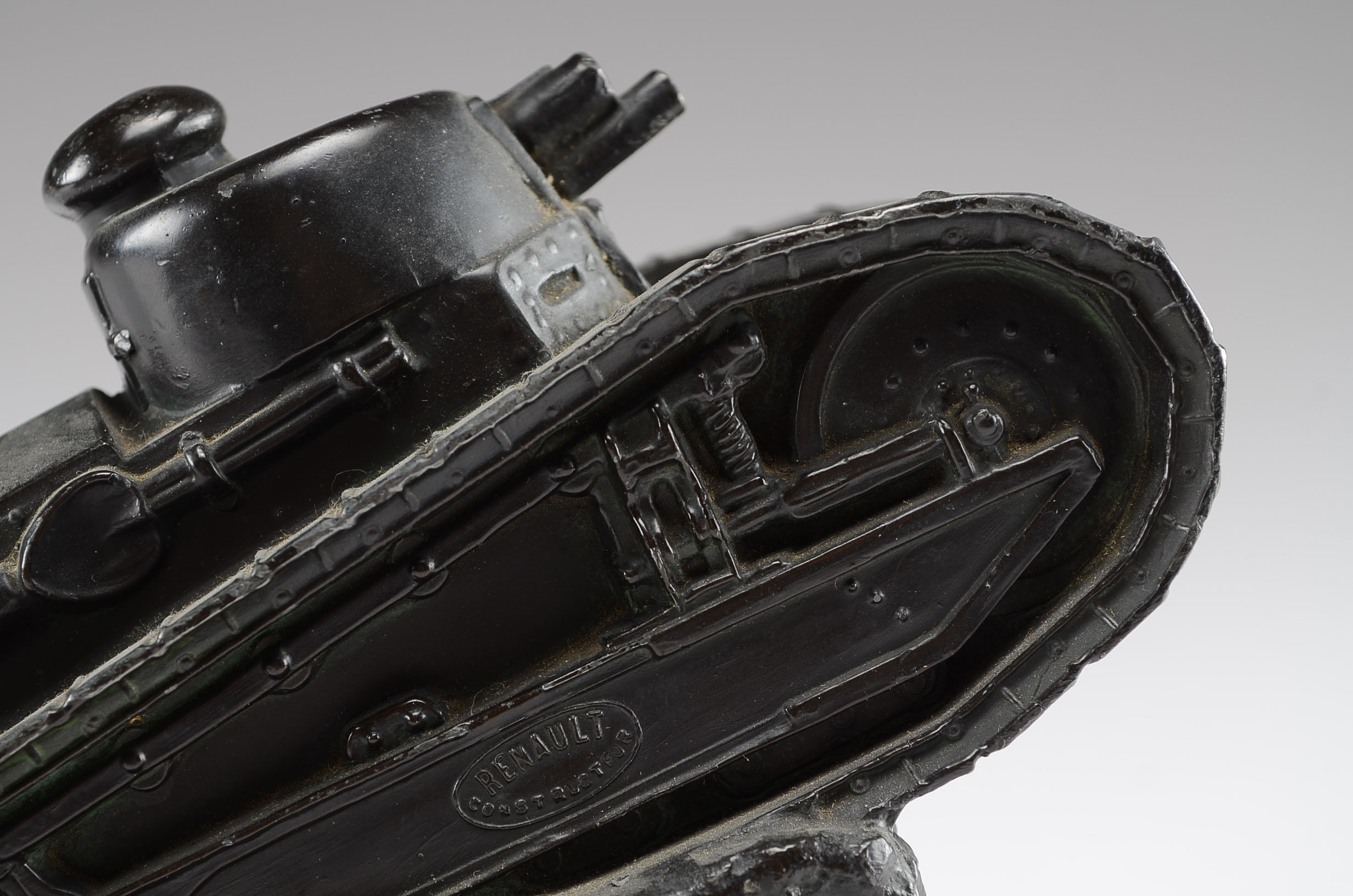 Cast Sculptures of Pierre-Felix Fix Masseau FT17 Renault Tanks