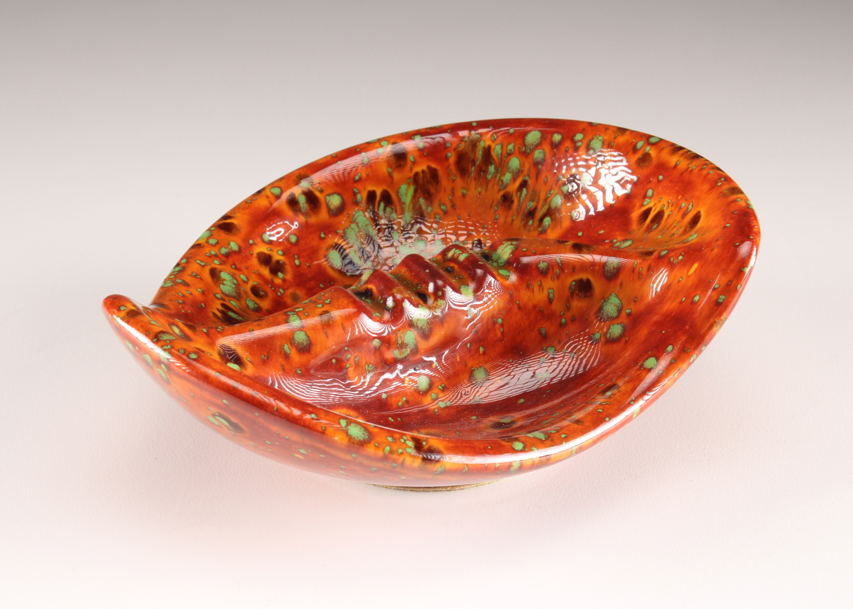 Two Ceramic Ash Receivers