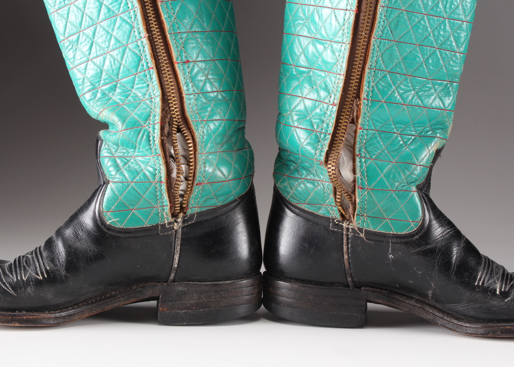 Pair of Women's Vintage Leather Boots