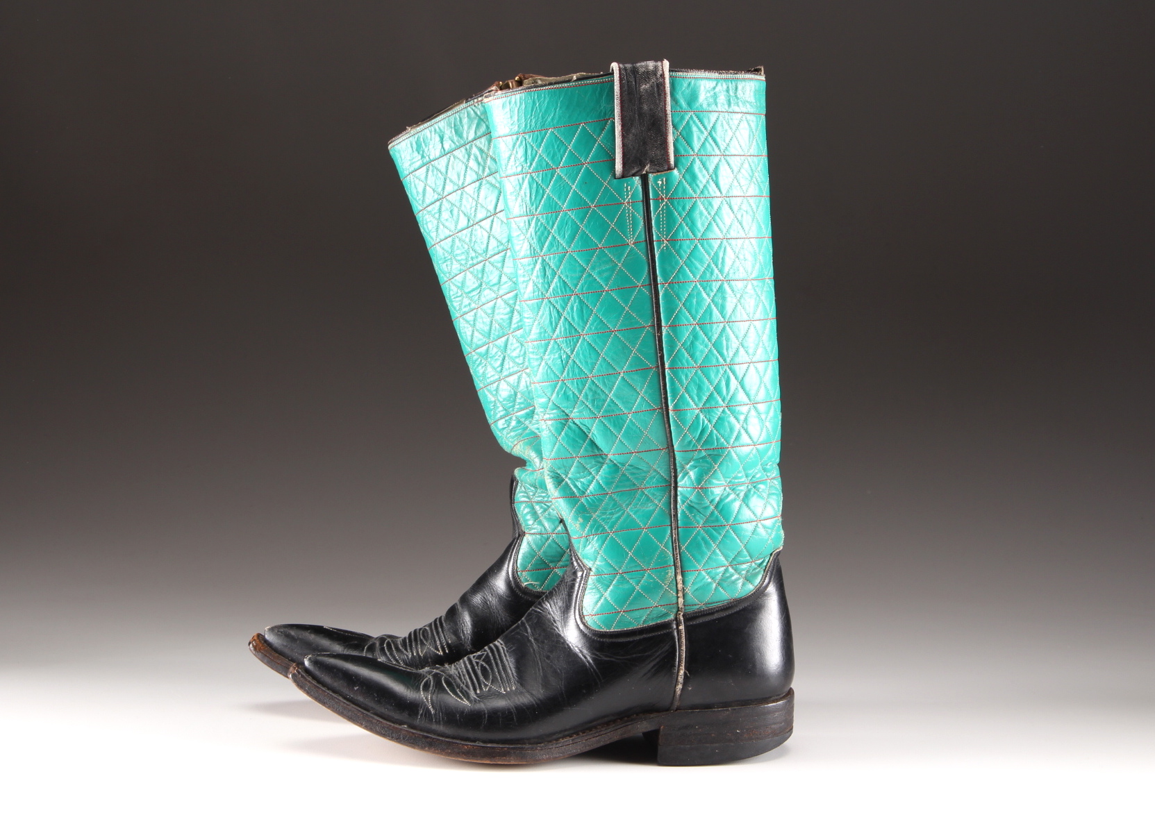 Pair of Women's Vintage Leather Boots