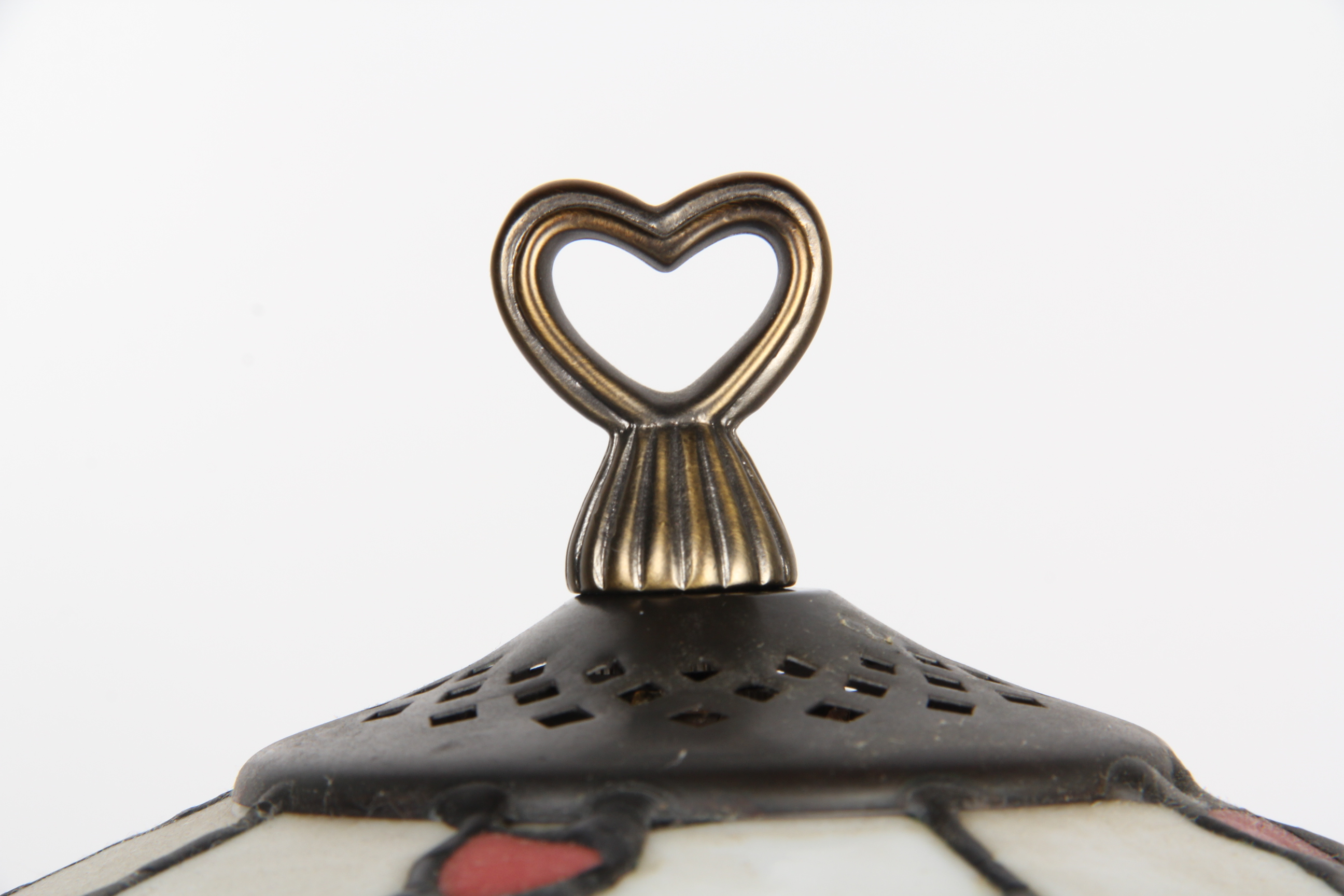 Betty Boop Danbury Mint Stained Glass Lamp and Mirror