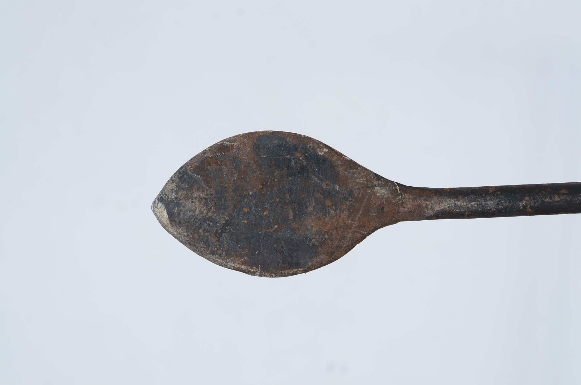 Antique Whaling Harpoon and Mermaid Painted Boat Oar Circa 1800's