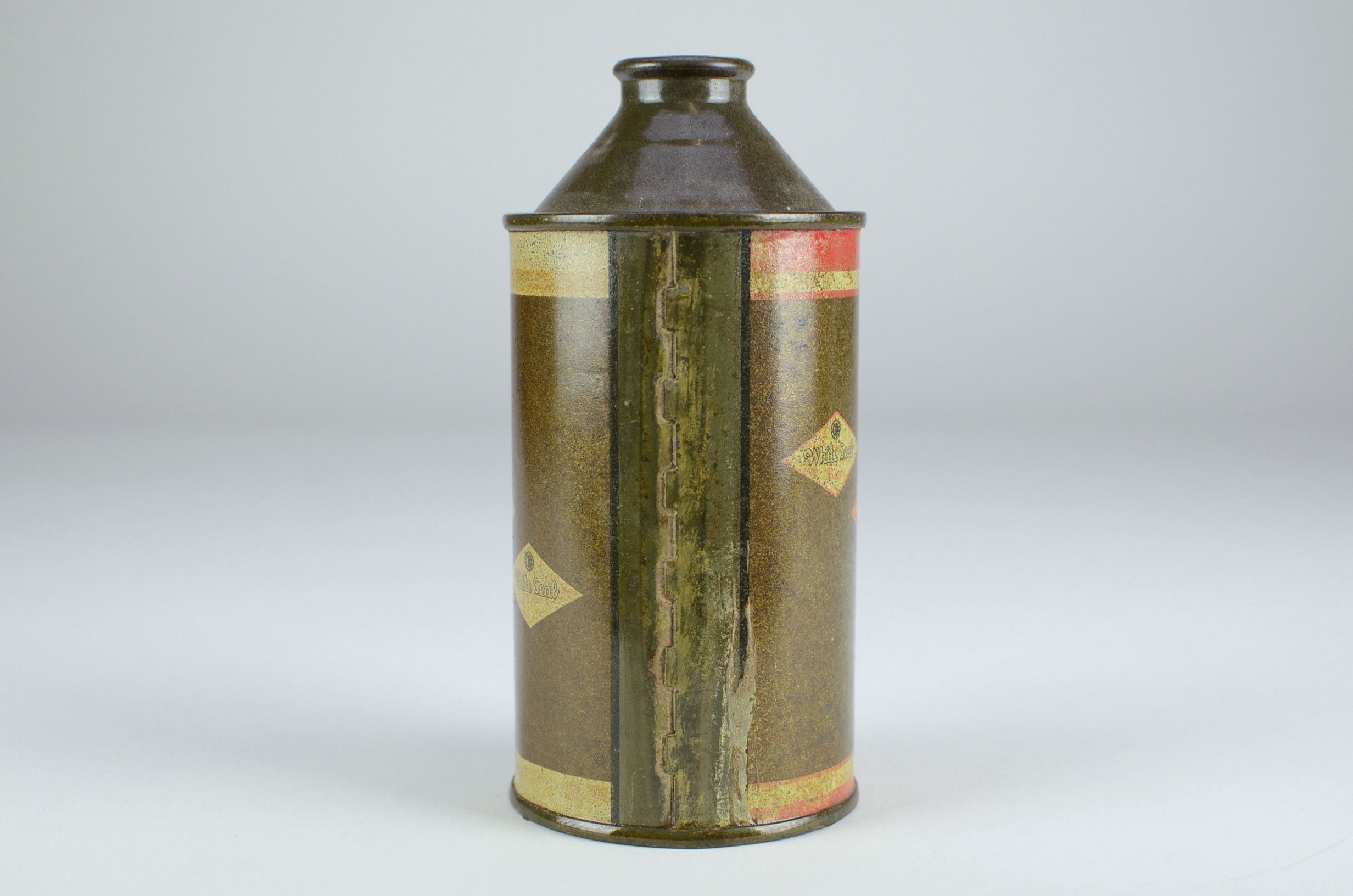 Oertels & White Seal Vintage Cone Top Beer Cans