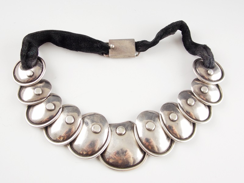 A Vintage South American Sterling Silver Parure Set