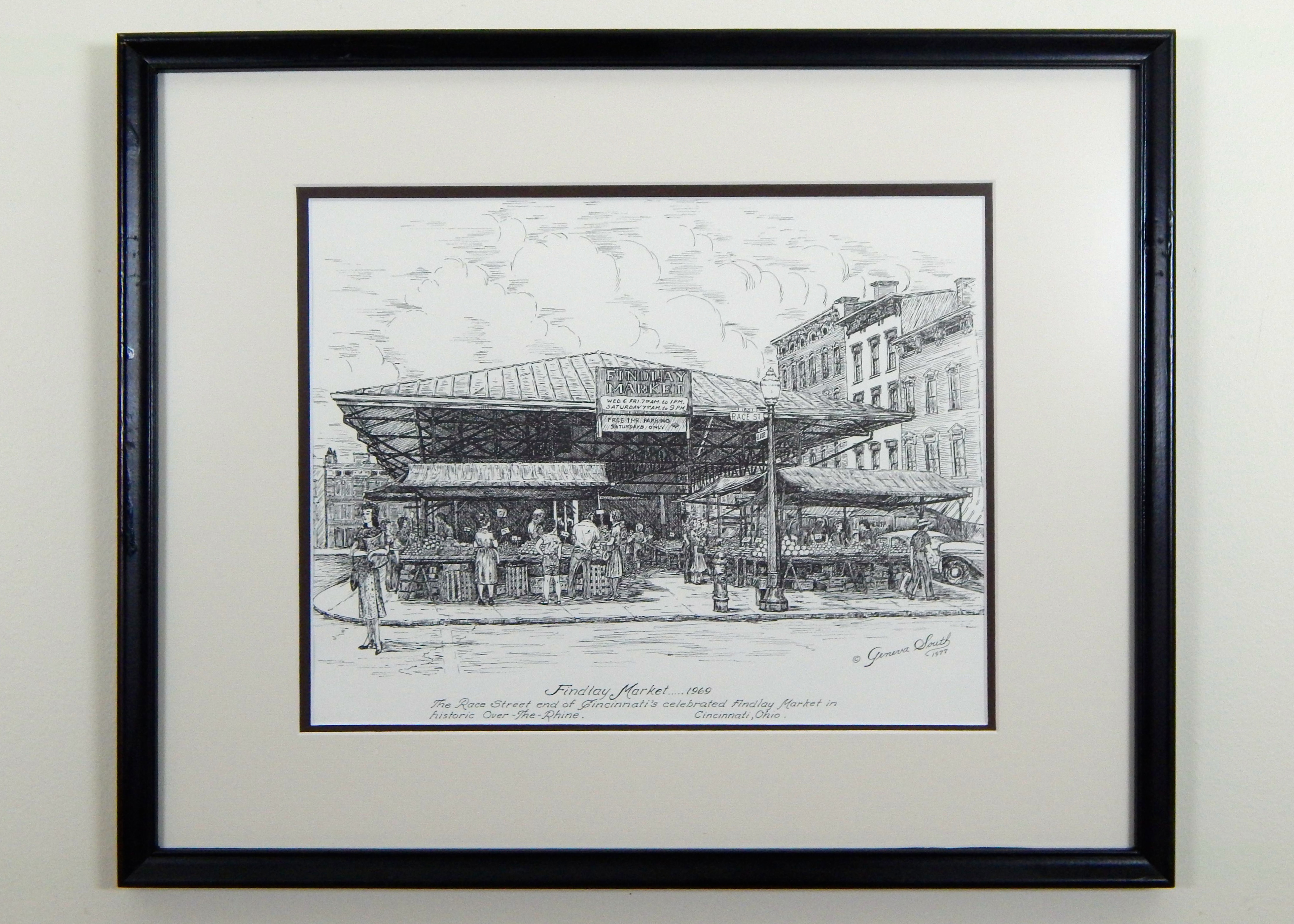 Geneva South Prints "Union Termainal" & "Findley Market"