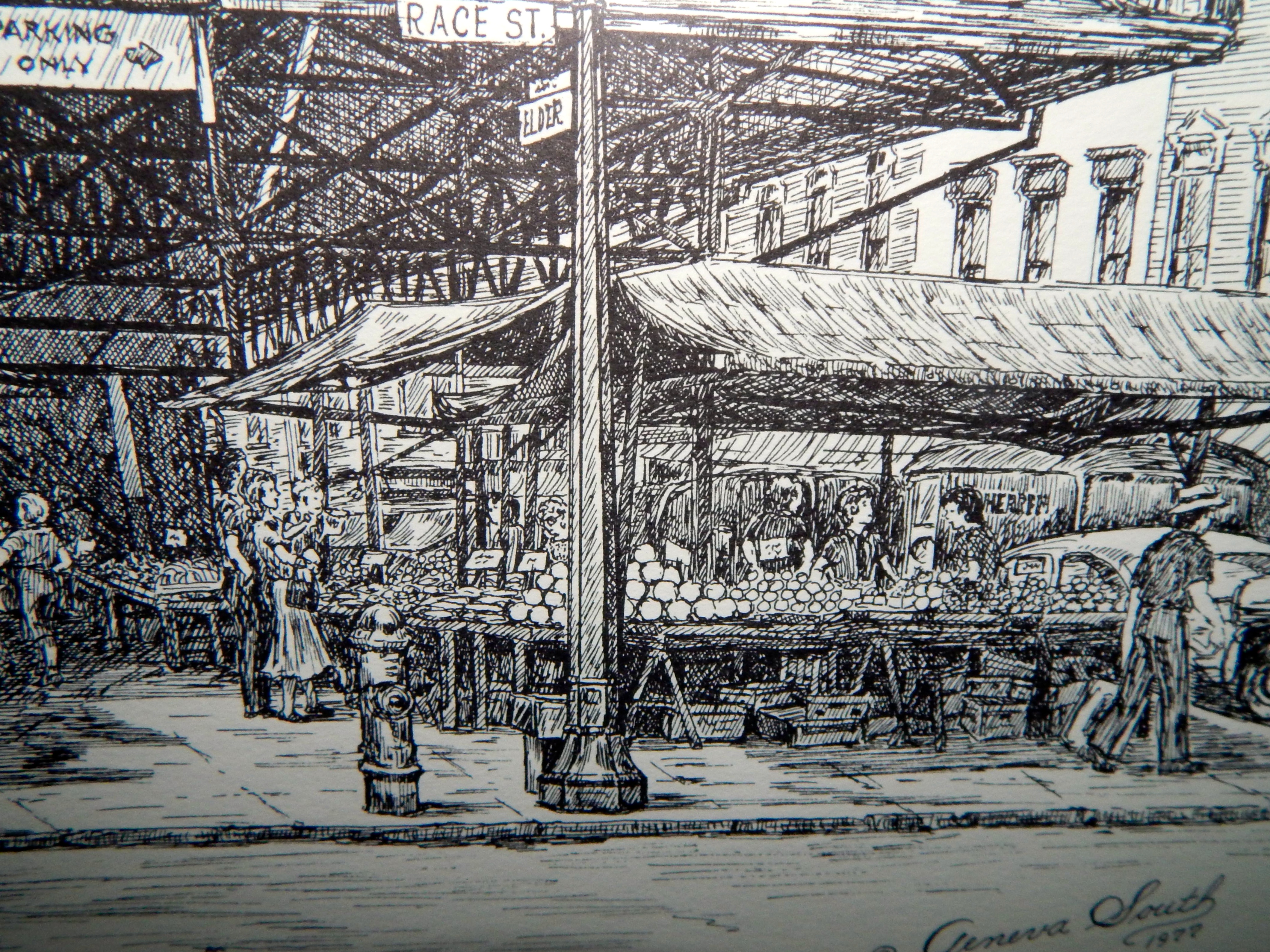 Geneva South Prints "Union Termainal" & "Findley Market"