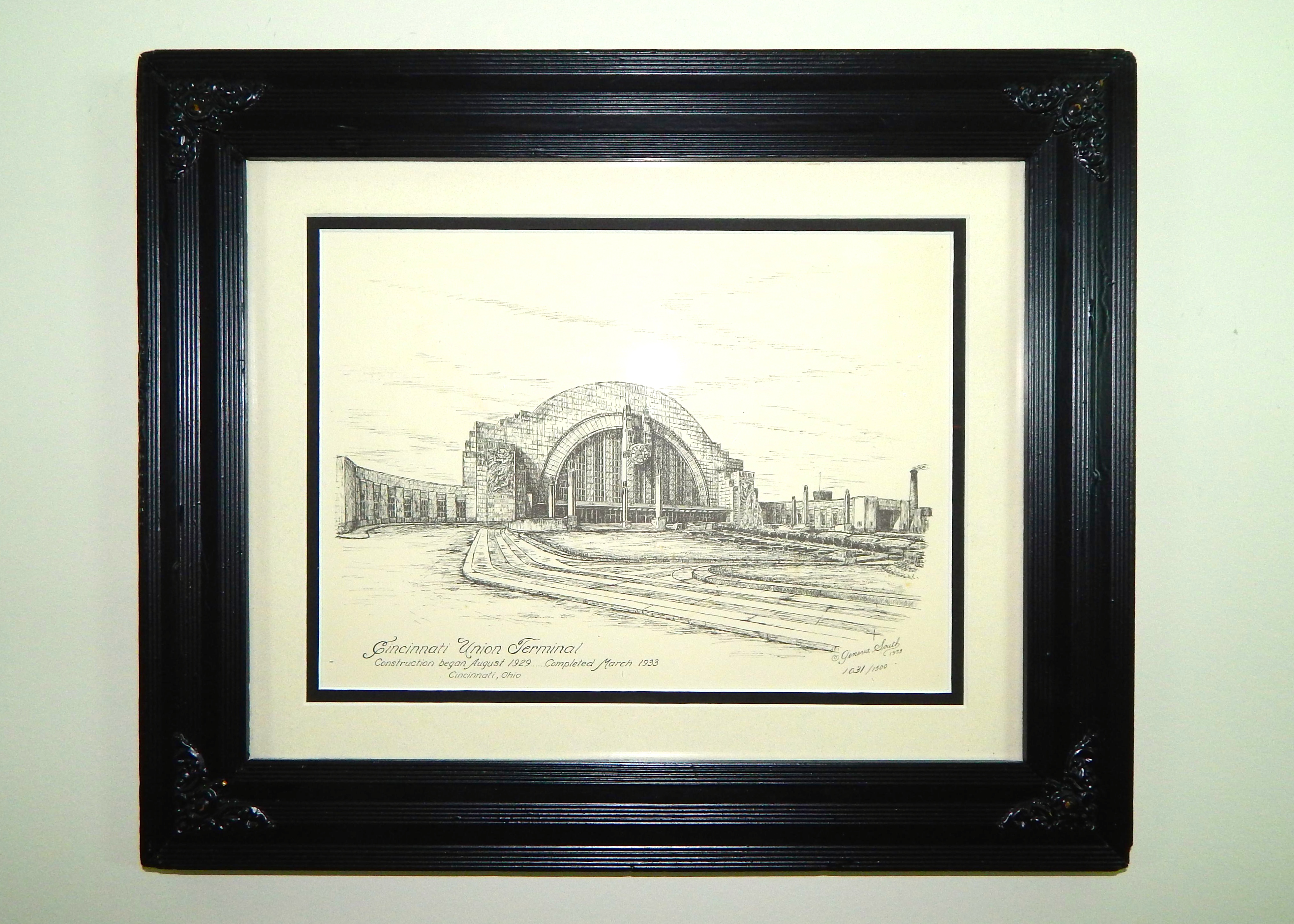 Geneva South Prints "Union Termainal" & "Findley Market"