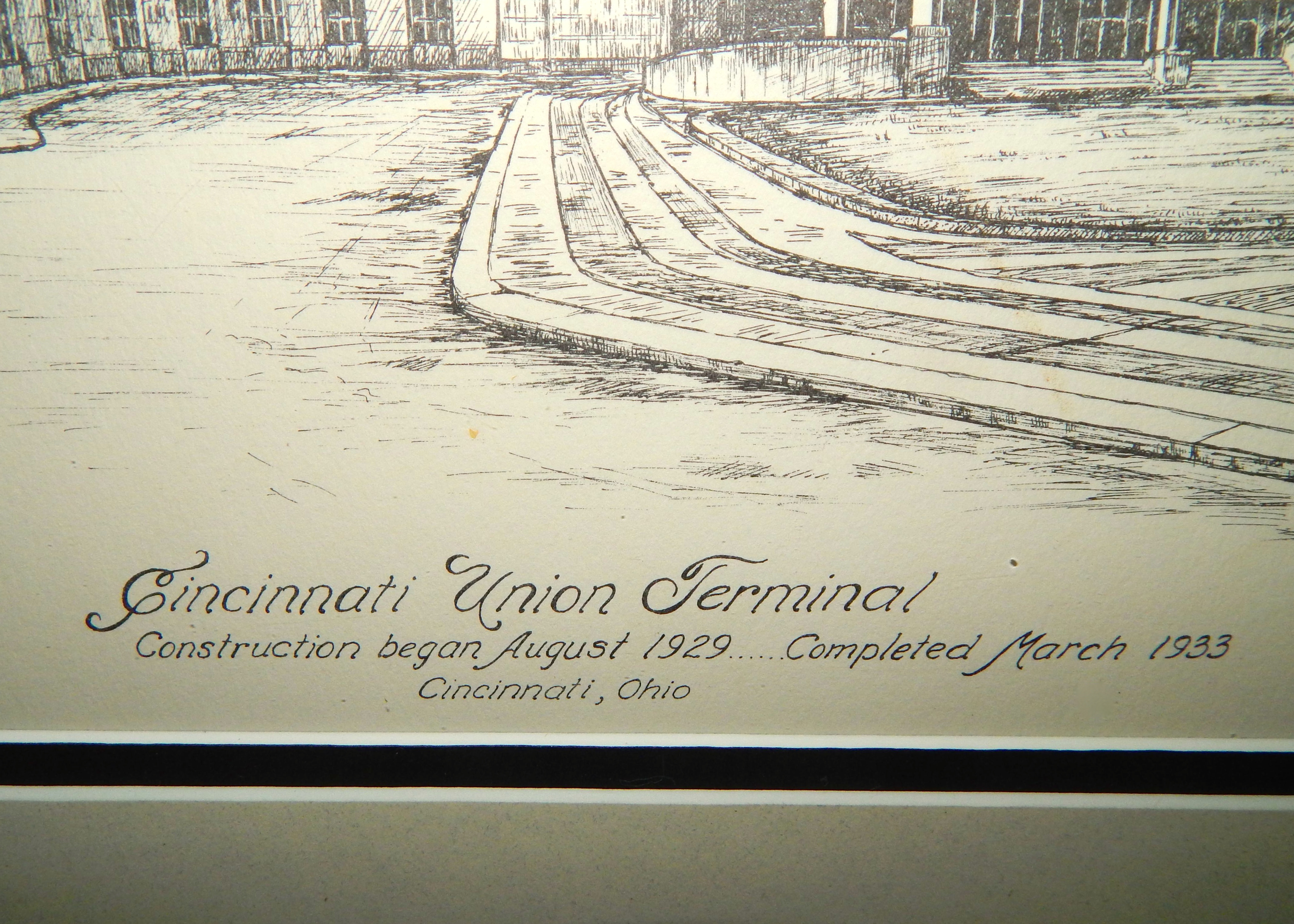 Geneva South Prints "Union Termainal" & "Findley Market"