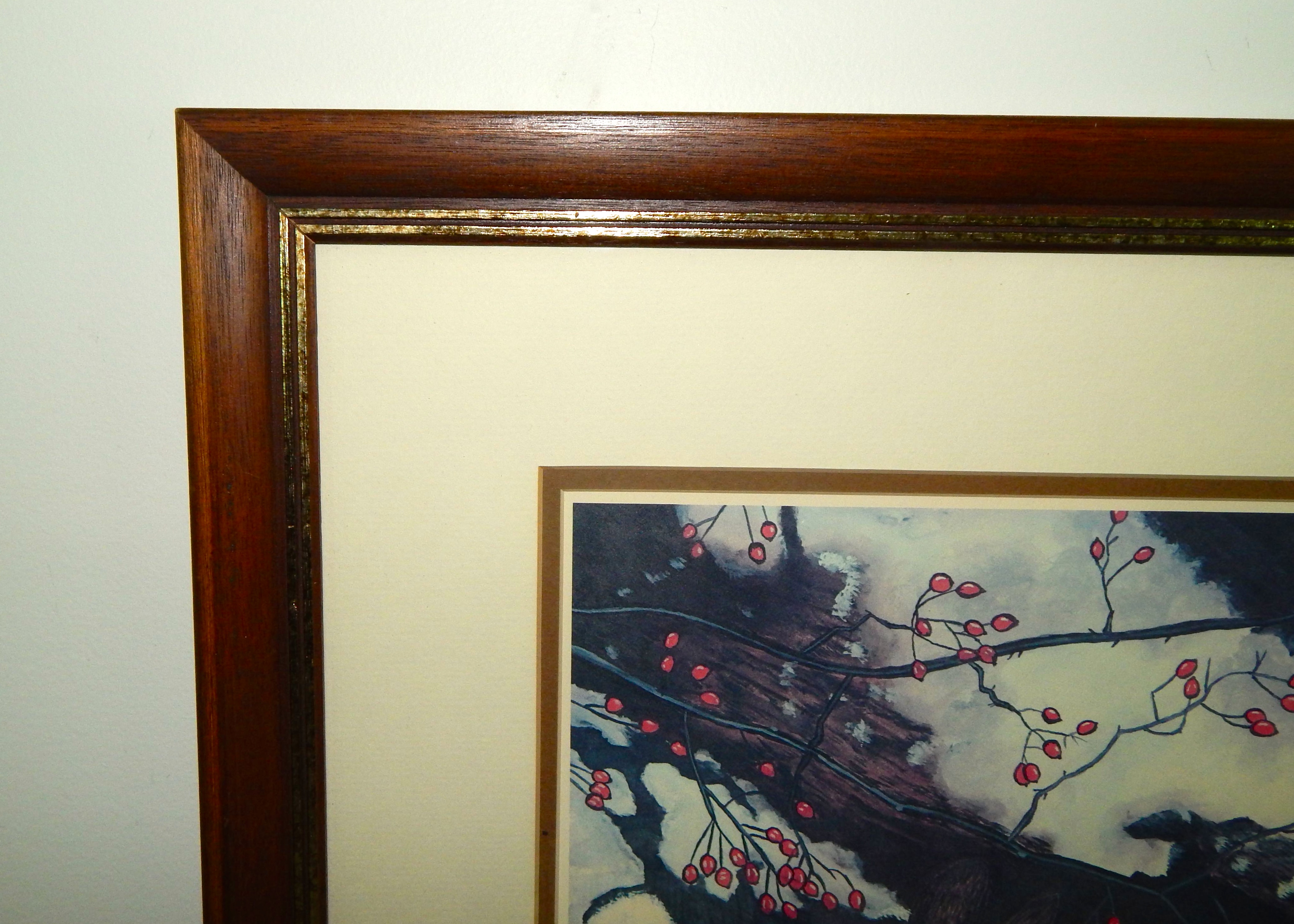 Roy E. Boone Signed Limited Edition Lithograph Of A Wild Rabbit