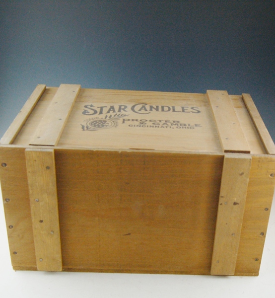 Procter and Gamble Star Candles Crates