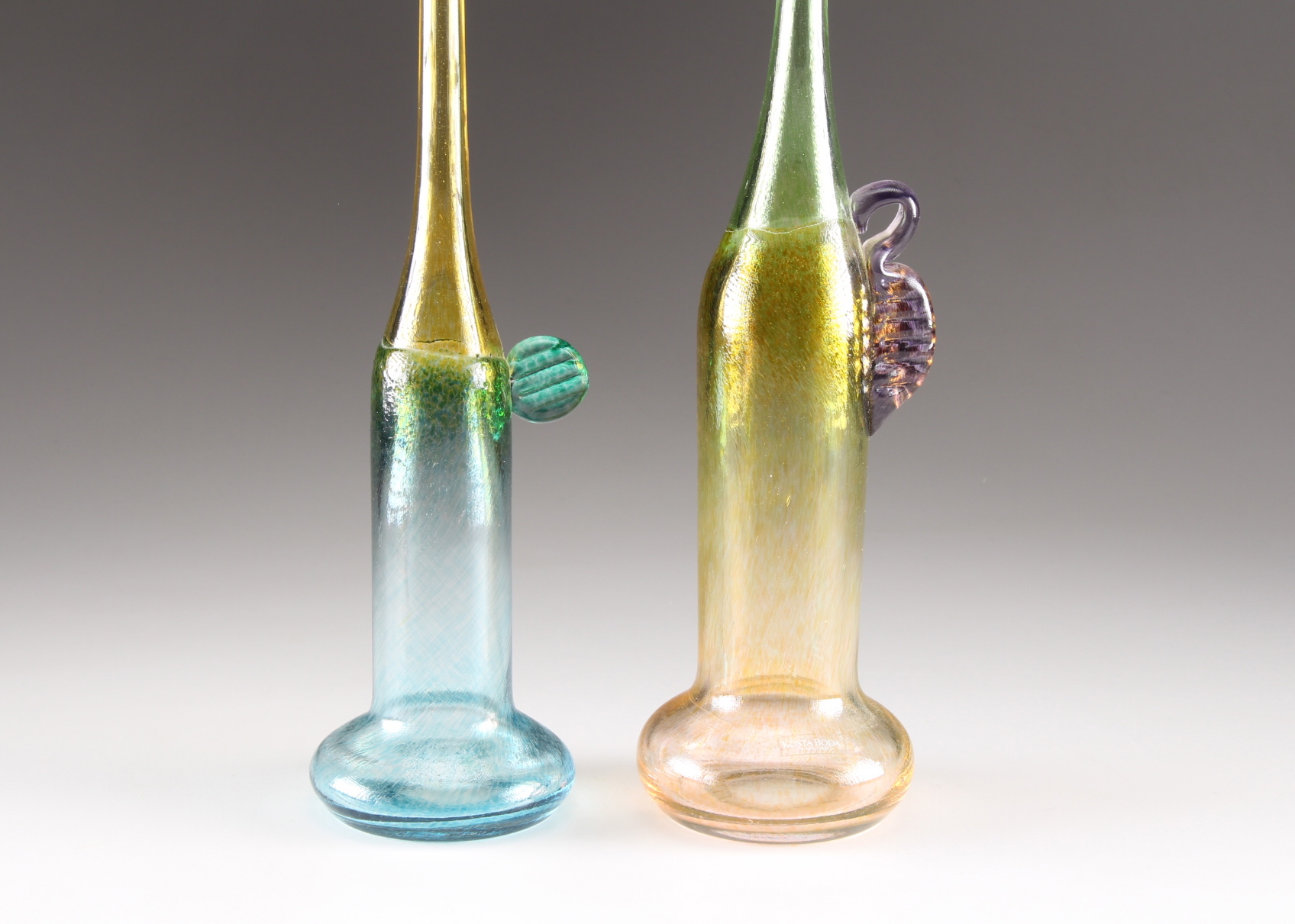 Collection of Four Kosta Boda Vases