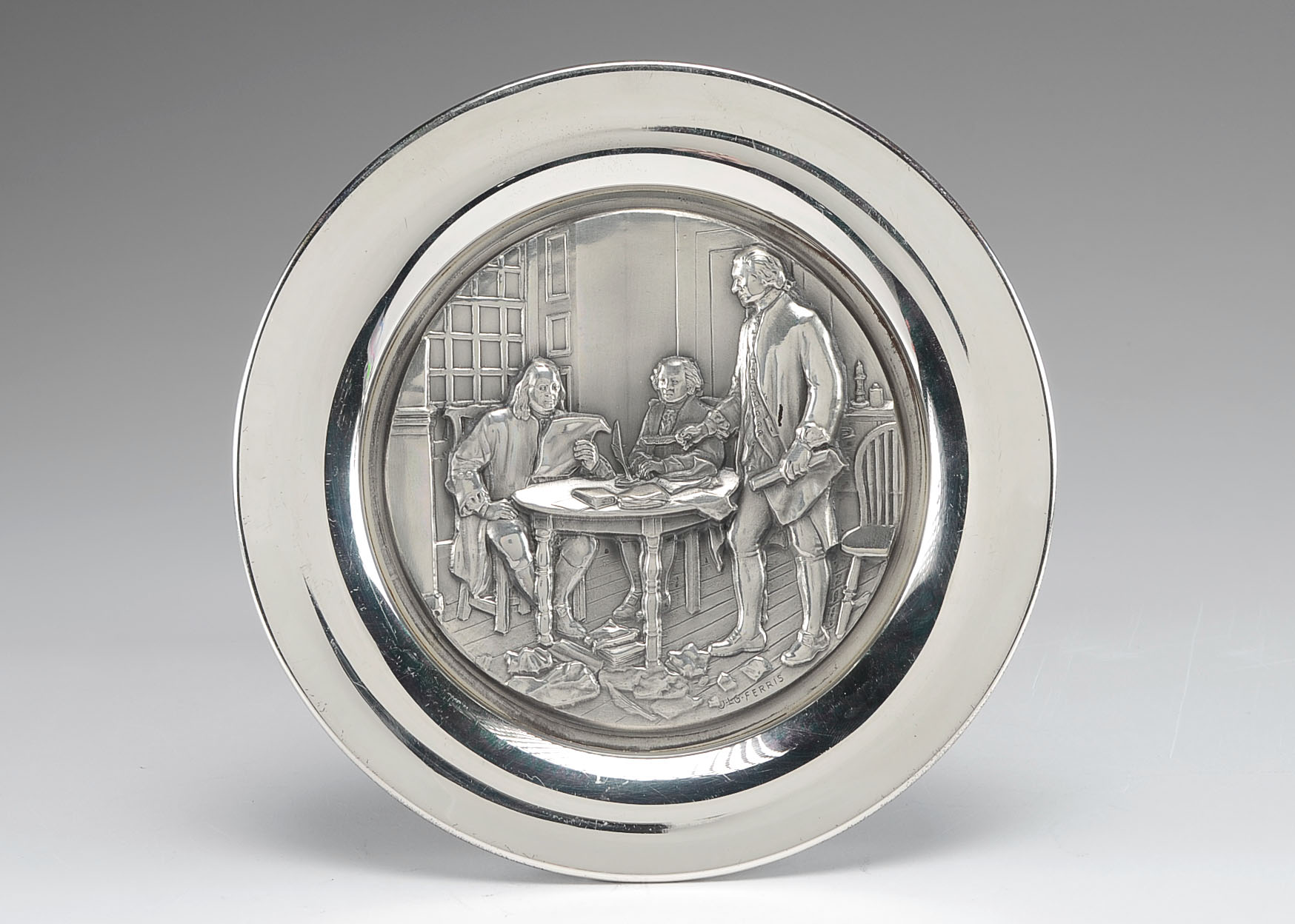 Wittnauer Collectors Guild Sterling Silver Plate