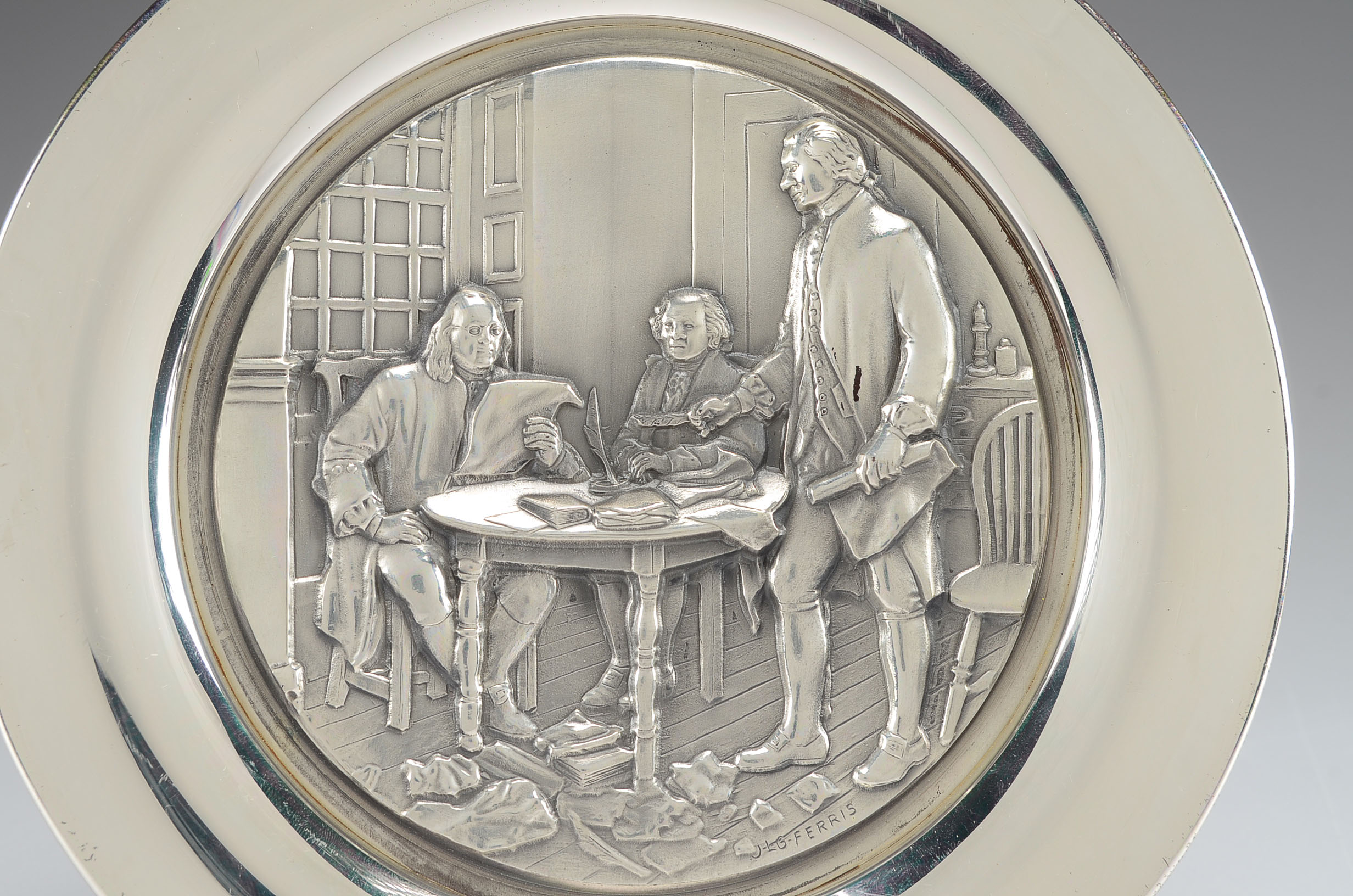 Wittnauer Collectors Guild Sterling Silver Plate