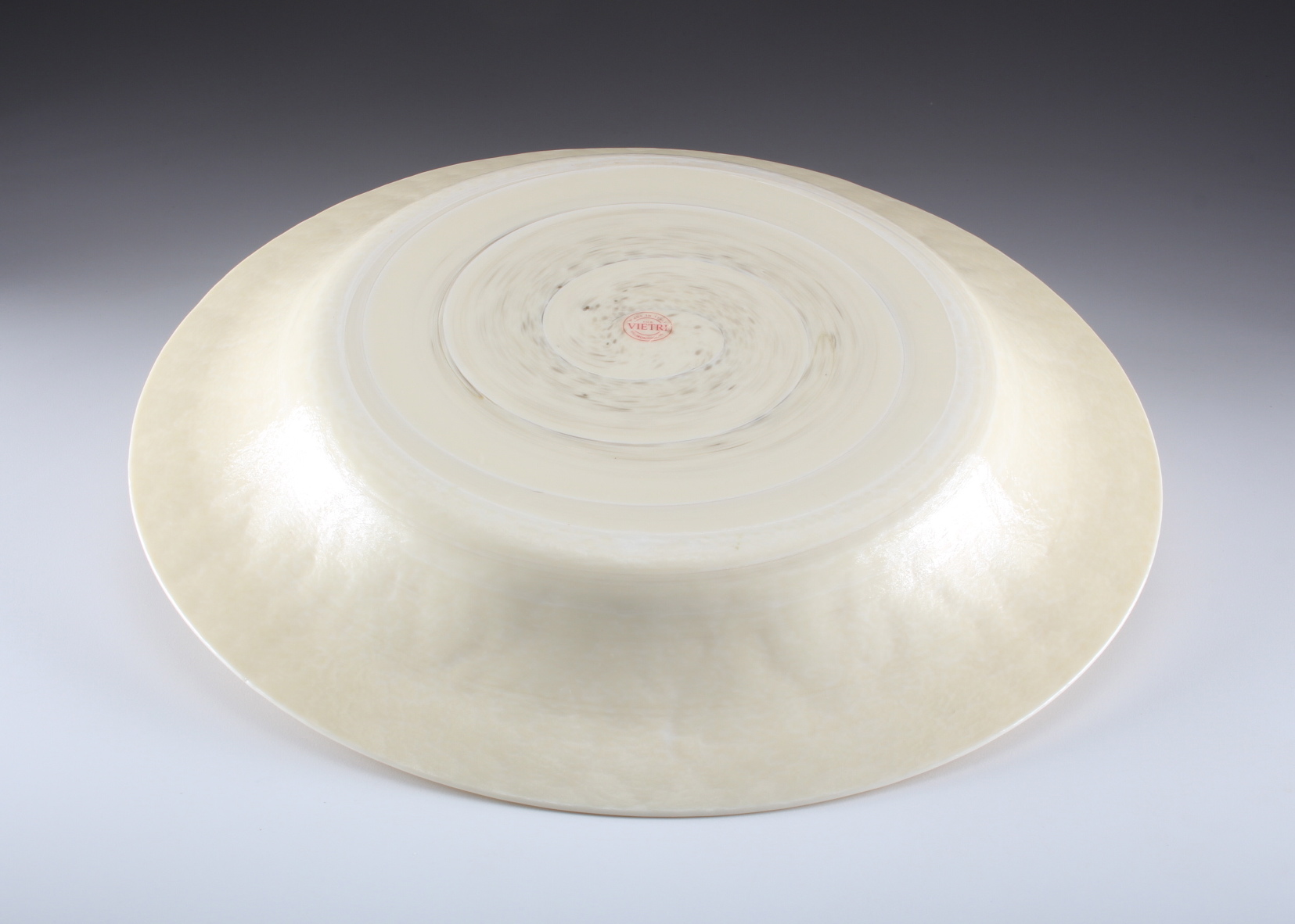 Modern-Style Vietri Charger and Bowl