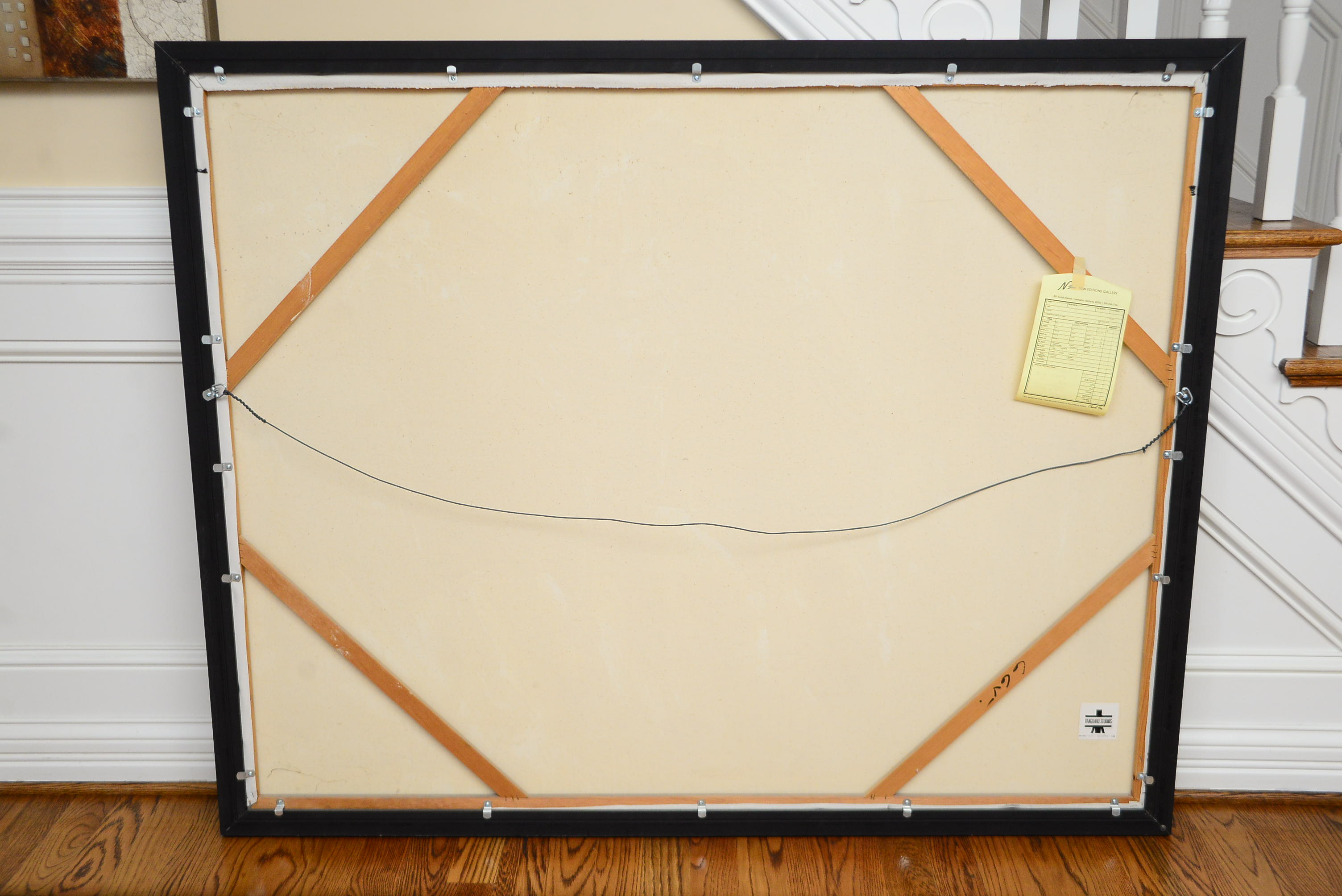 Lee Reynolds "Three Four Action" Racing Painting