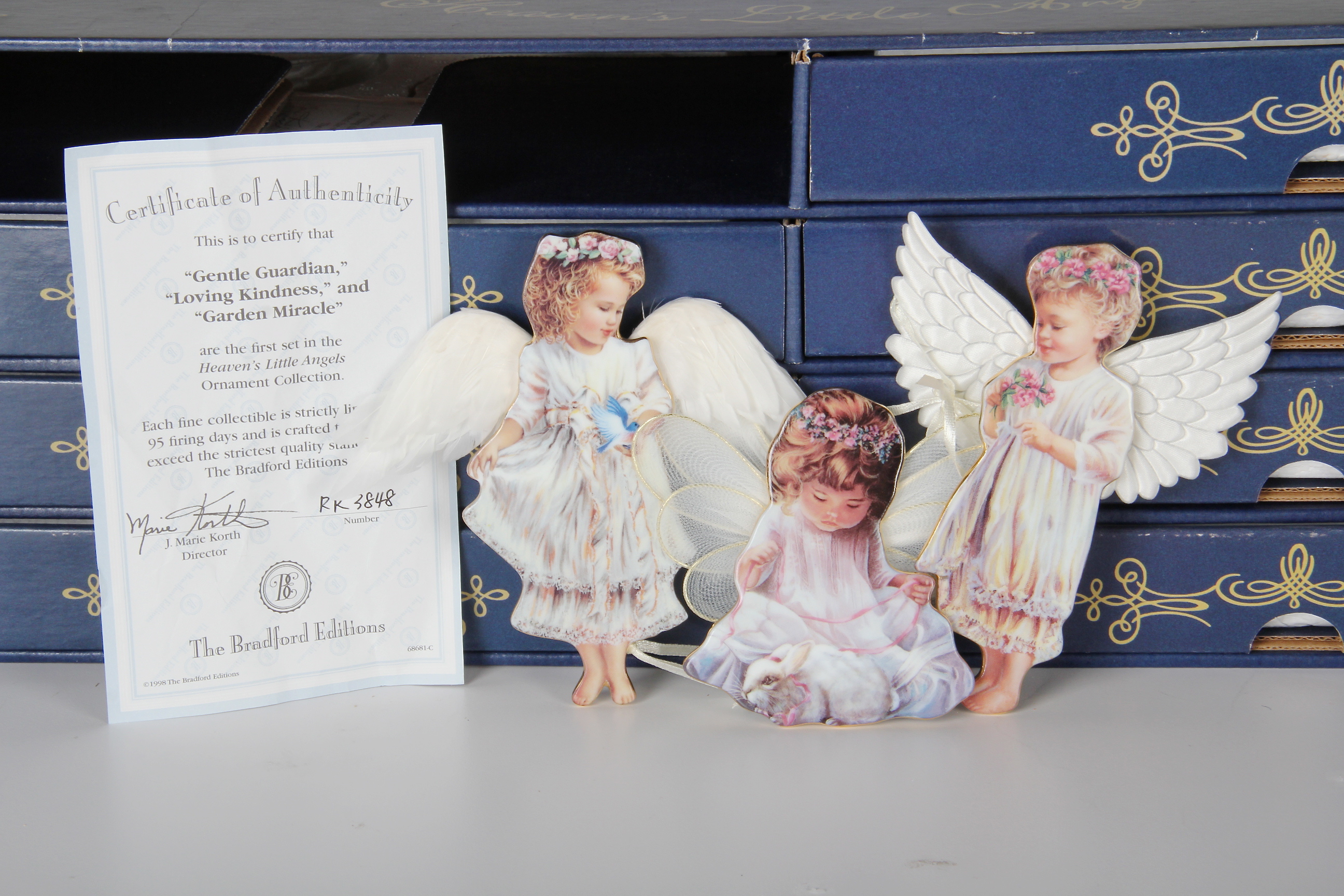 Set of 24 Bradford Ed. Heavens Little Angels By Dona Gelsinger