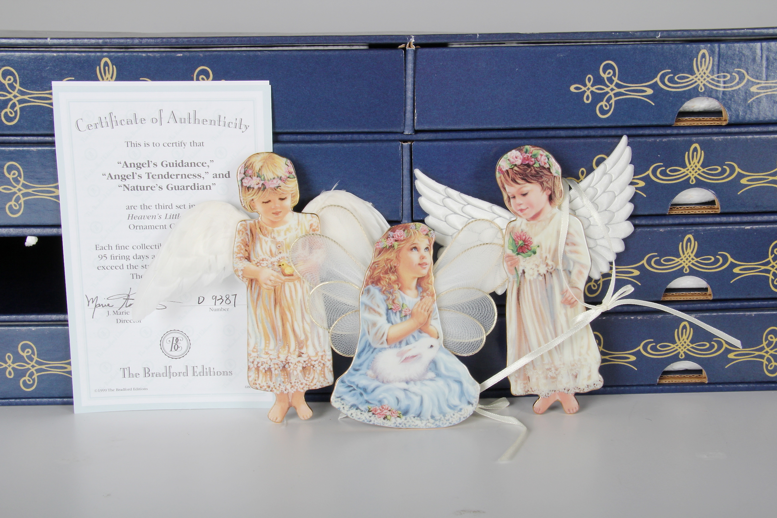 Set of 24 Bradford Ed. Heavens Little Angels By Dona Gelsinger