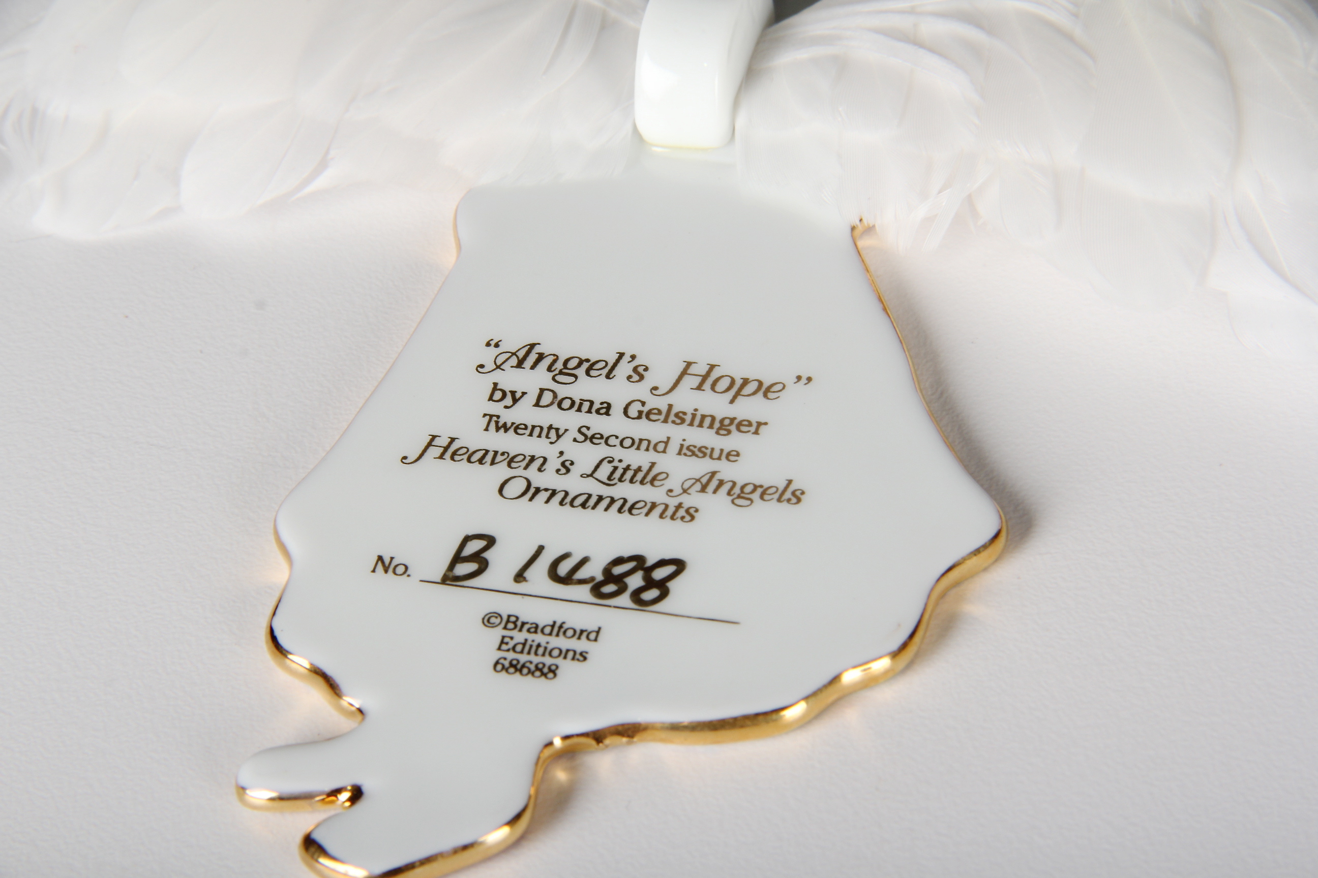 Set of 24 Bradford Ed. Heavens Little Angels By Dona Gelsinger