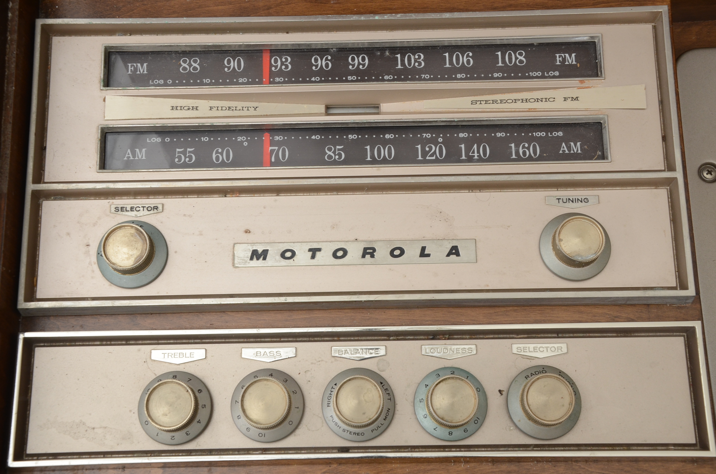 Vintage Motorola Console Stereo Hi-Fi