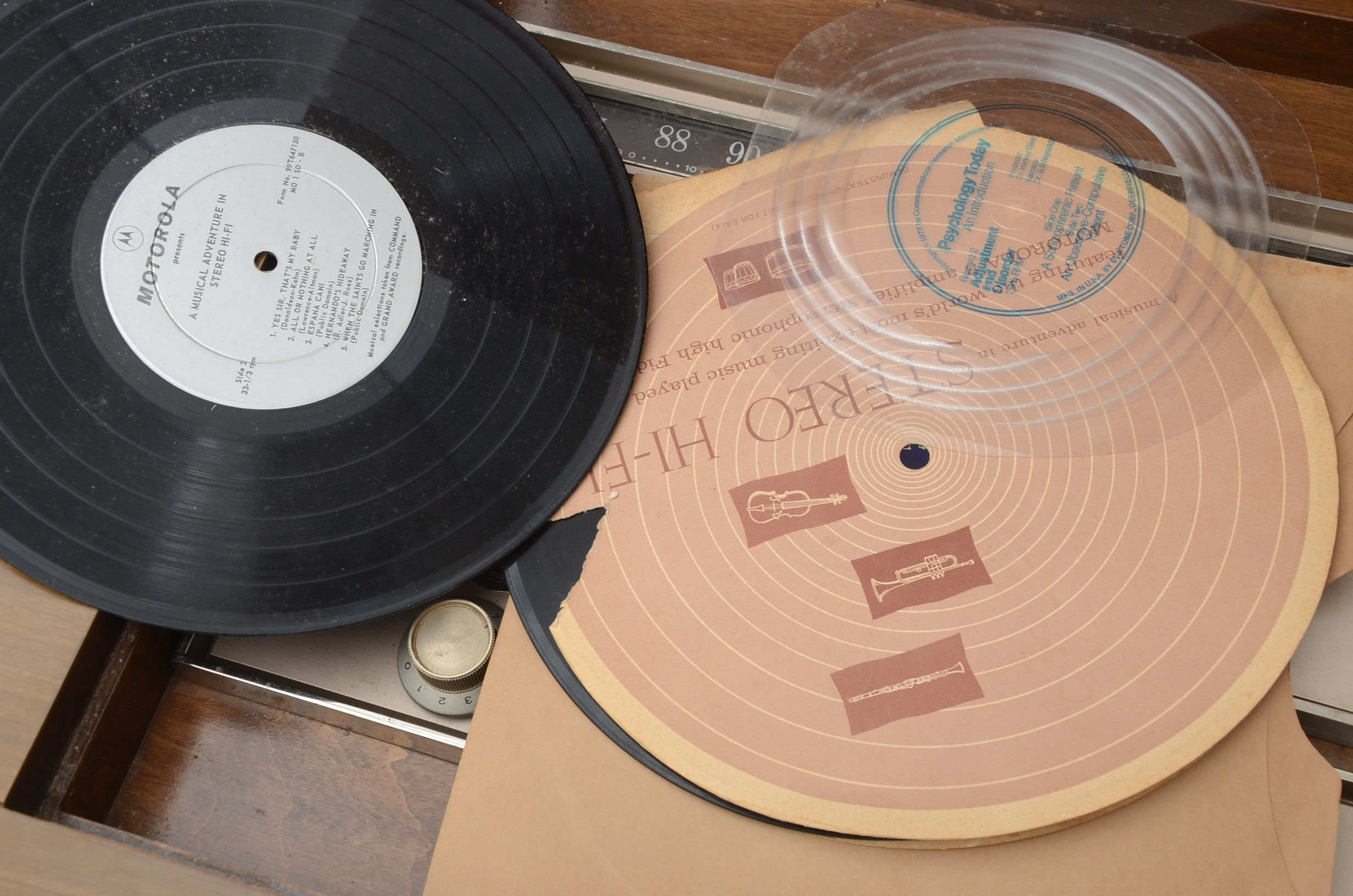 Vintage Motorola Console Stereo Hi-Fi