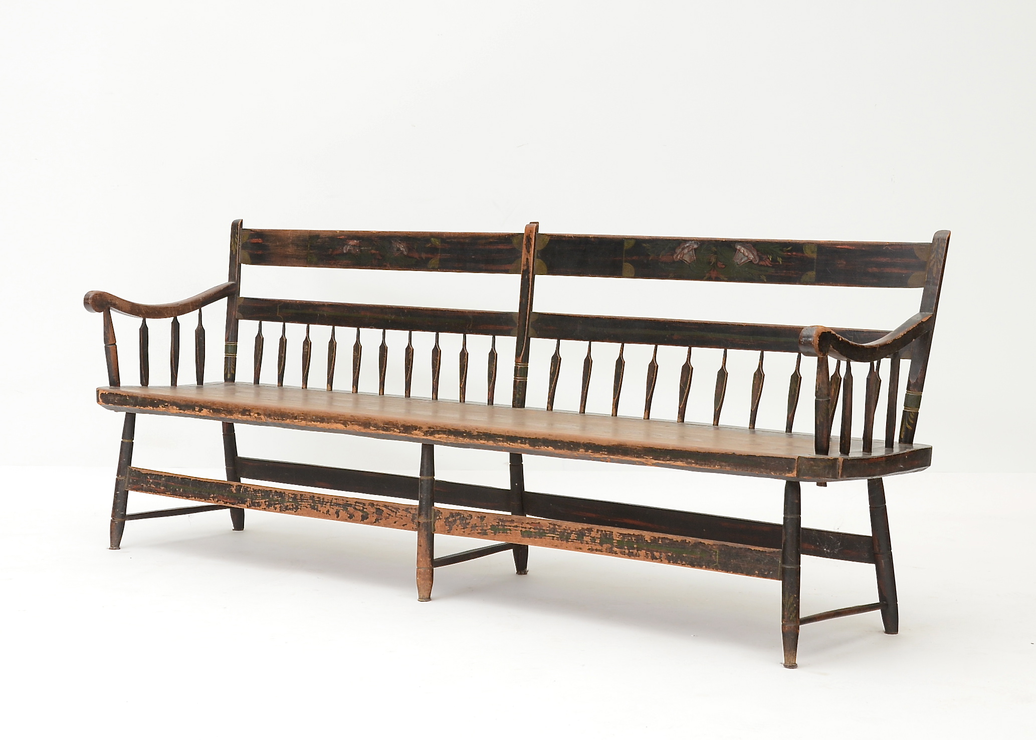 Antique Windsor Bench
