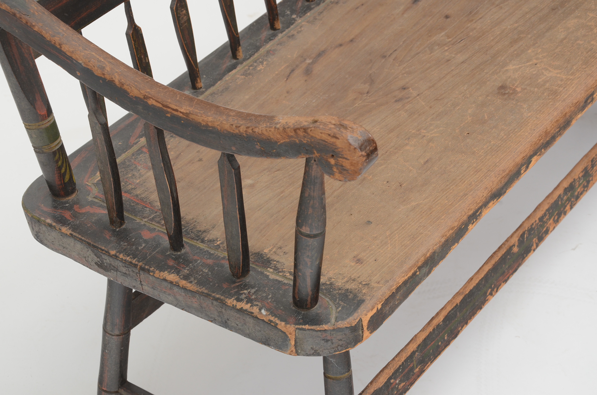 Antique Windsor Bench