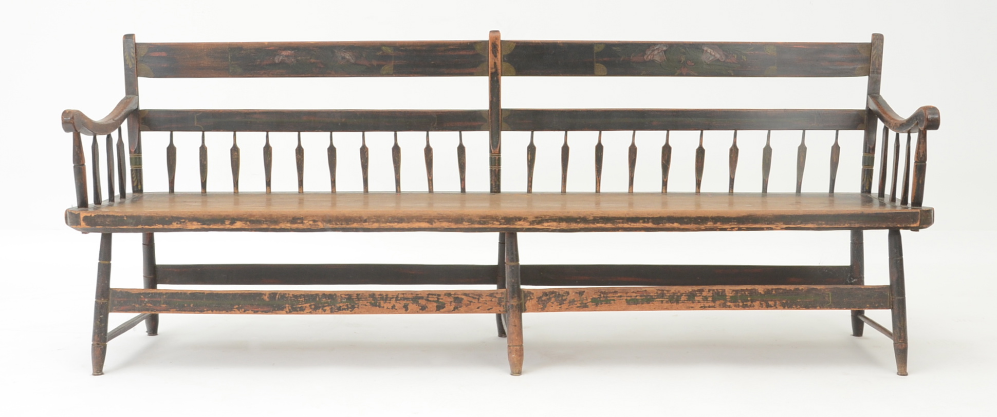 Antique Windsor Bench