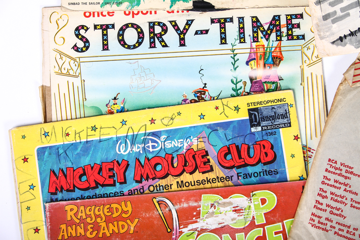 Fun Collection of Vintage Children's Vinyl Records